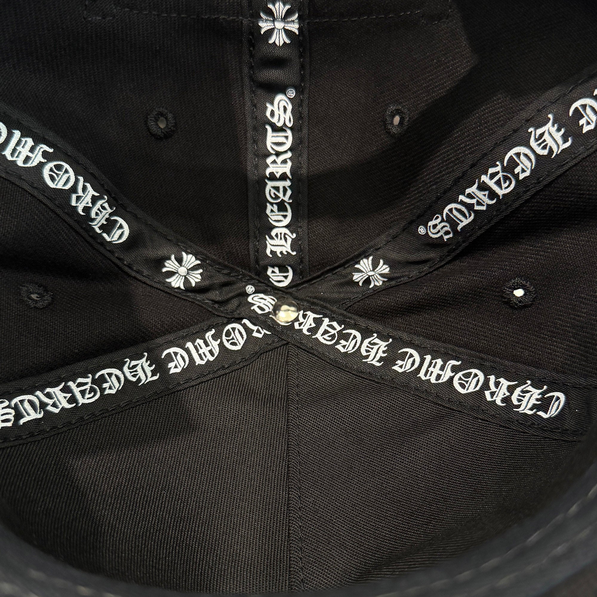 CHROME HEARTS Dagger Denim Baseball Cap Size ONE SIZE (51-61) クロムハーツ ダガーデニム ベースボースキャップ サイズONE SIZE (51-61)