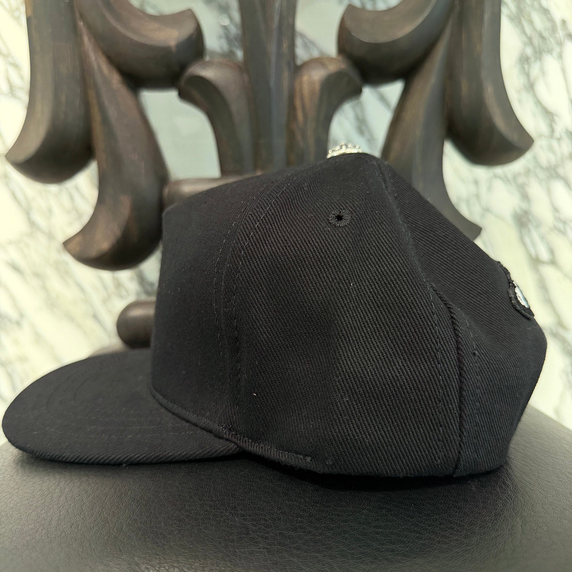 CHROME HEARTS RS3 Cross Embroidery Trucker Cap Size ONE SIZE (51