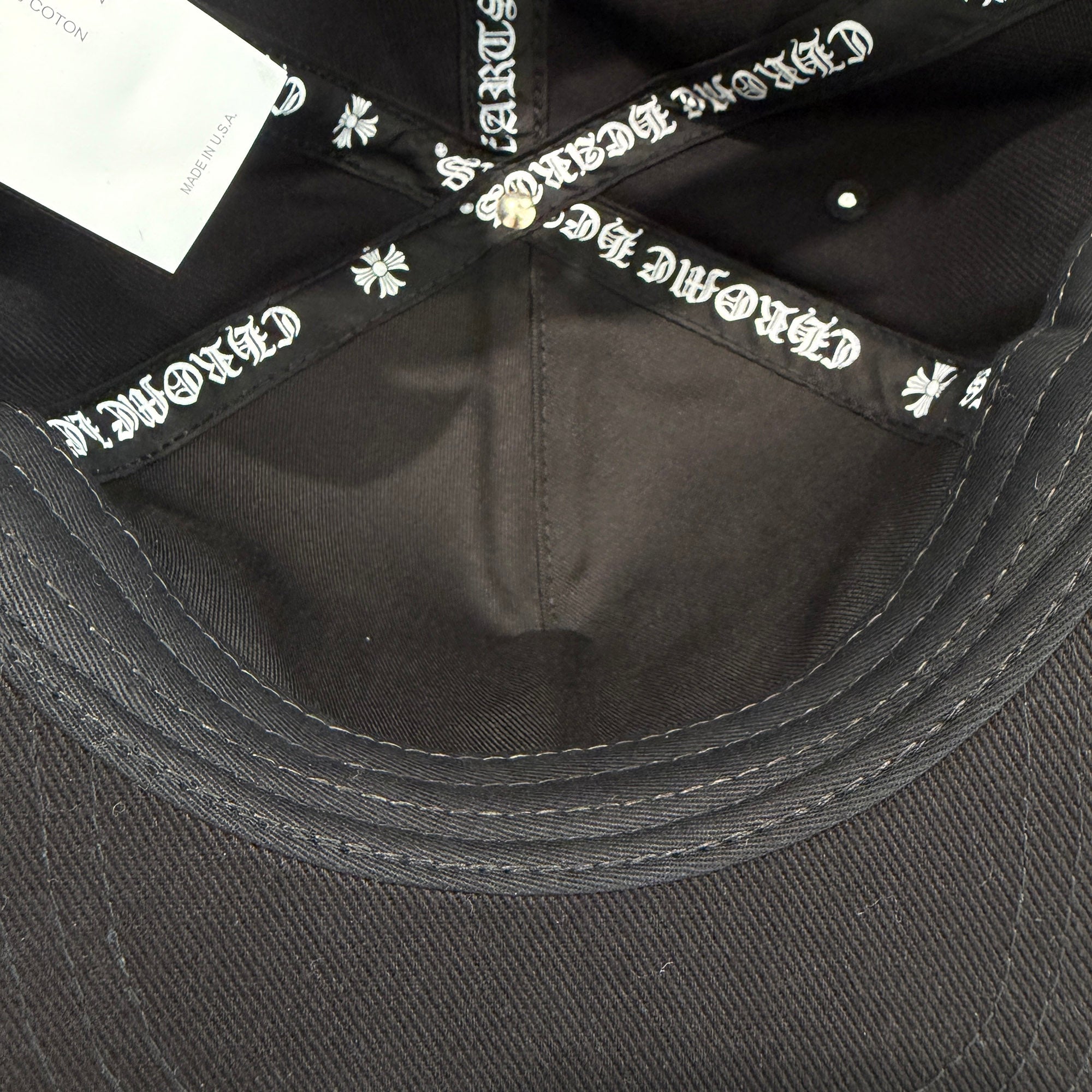 CHROME HEARTS RS3 Cross Embroidery Trucker Cap Size ONE SIZE (51-61) クロムハーツ RS3クロス刺繡 トラッカーキャップ ワンサイズ (51-61)