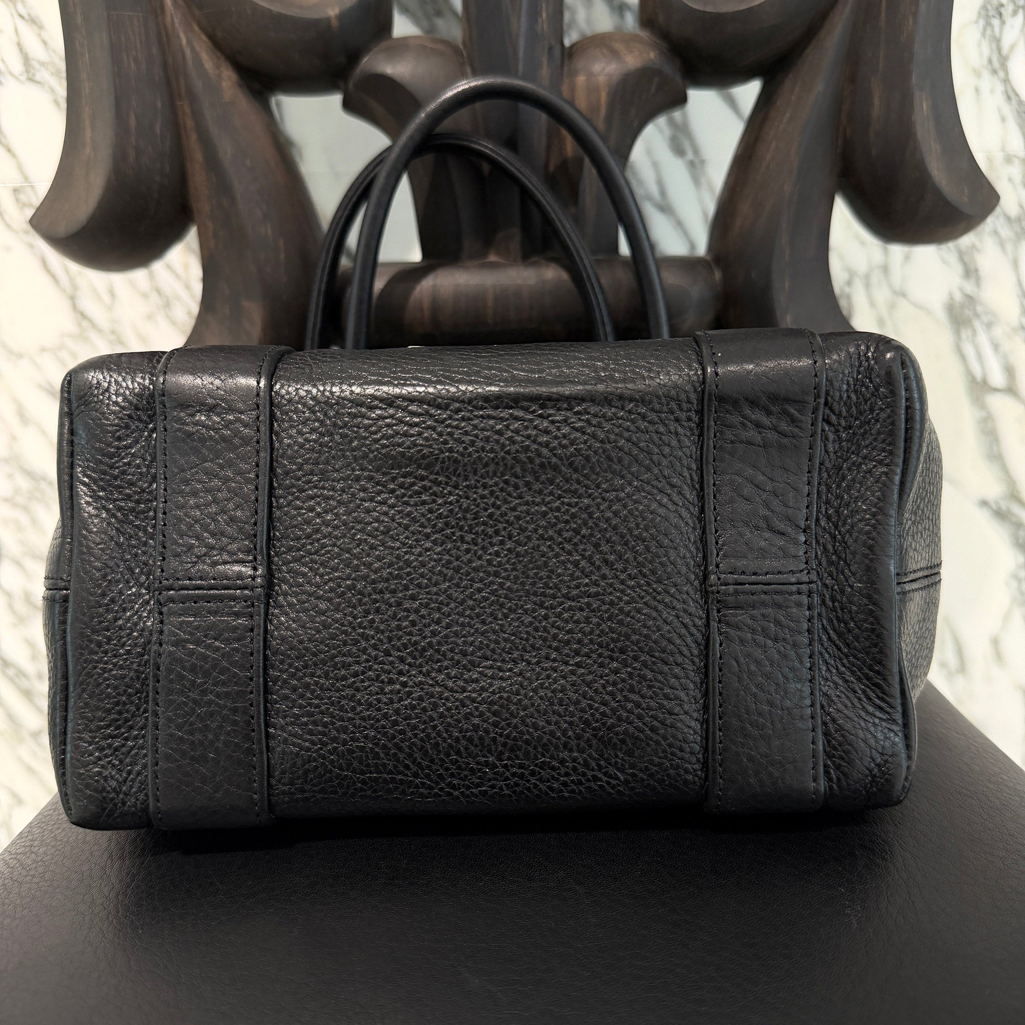 CHROME HEARTS Leather Tote Mini Bag クロムハーツ レザー トート