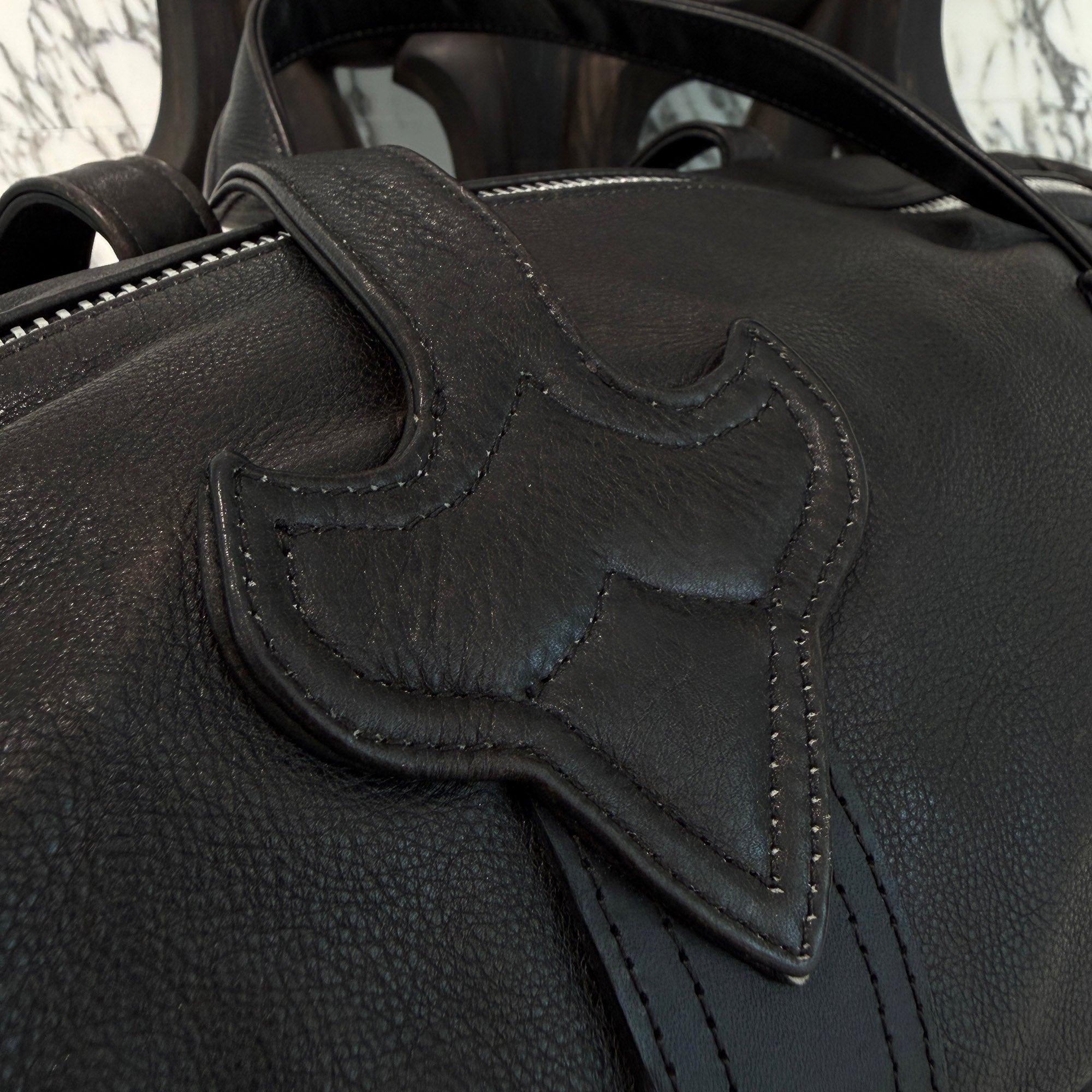 CHROME HEARTS Leather Duffle Bag  クロムハーツ レザーダッフルバッグ