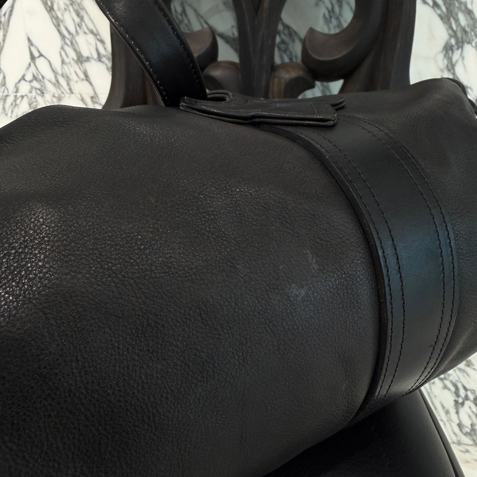 CHROME HEARTS Leather Duffle Bag  クロムハーツ レザーダッフルバッグ