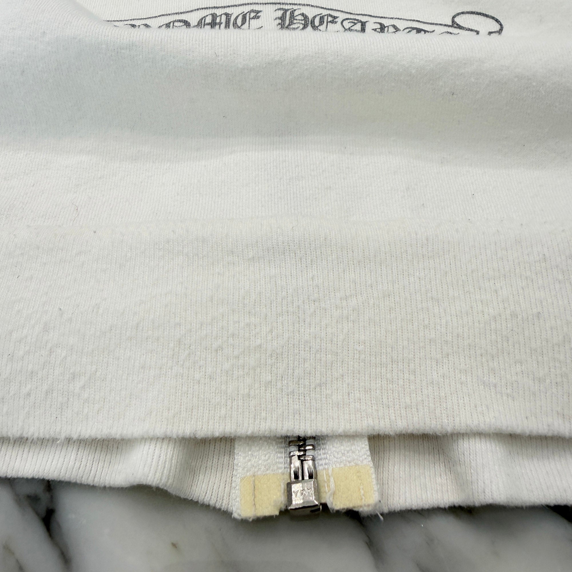 CHROME HEARTS CH Plus Block Cross Zip Up Hoodie Size L クロムハーツ CHプラス ブロッククロス ジップアップフーディー サイズL