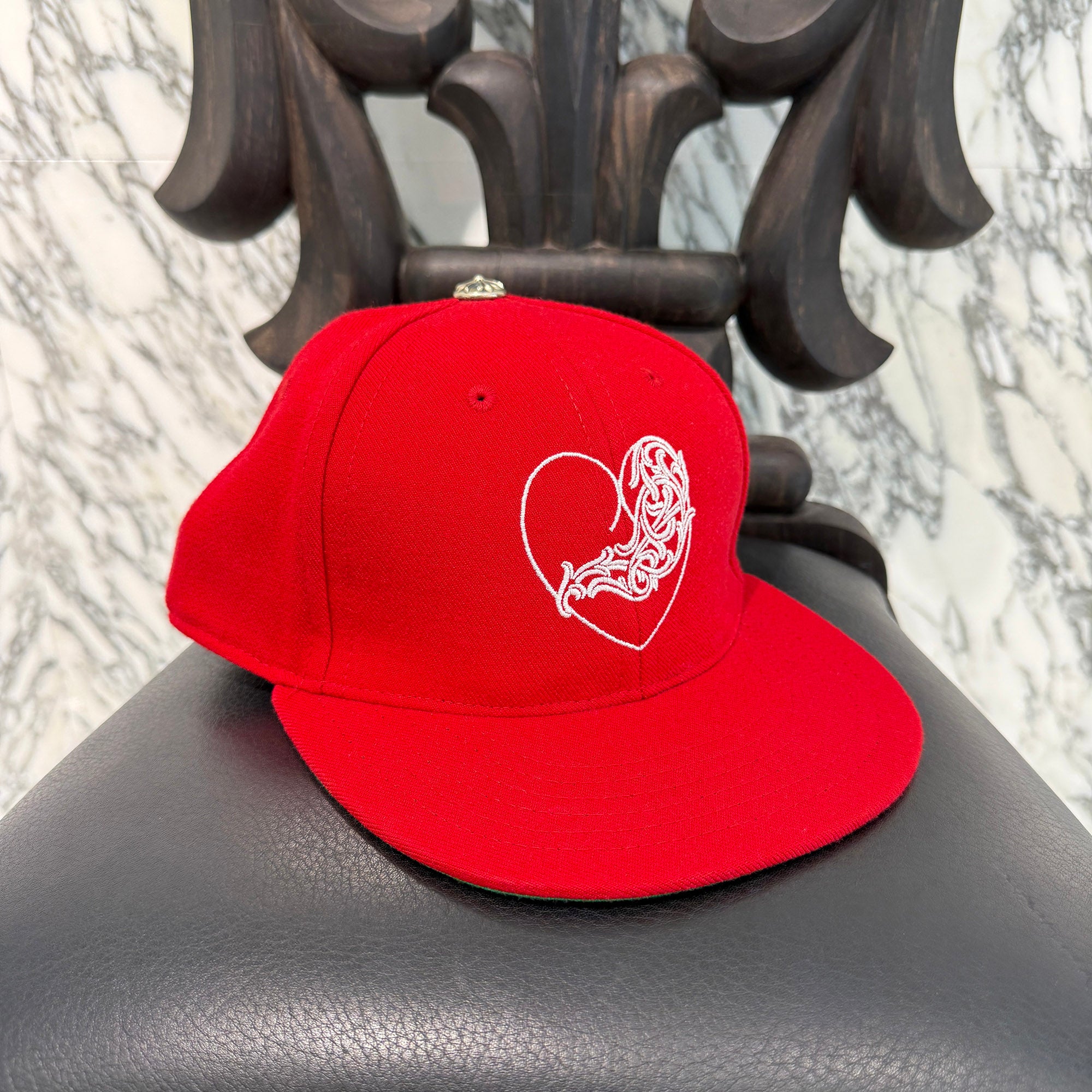 CHROME HEARTS 2024AW VINY HEART Baseball Cap Size 7 5/8(60.6cm) クロムハーツ ヴィニーハート ベースボール キャップ Size 7 5/8（60.6cm）