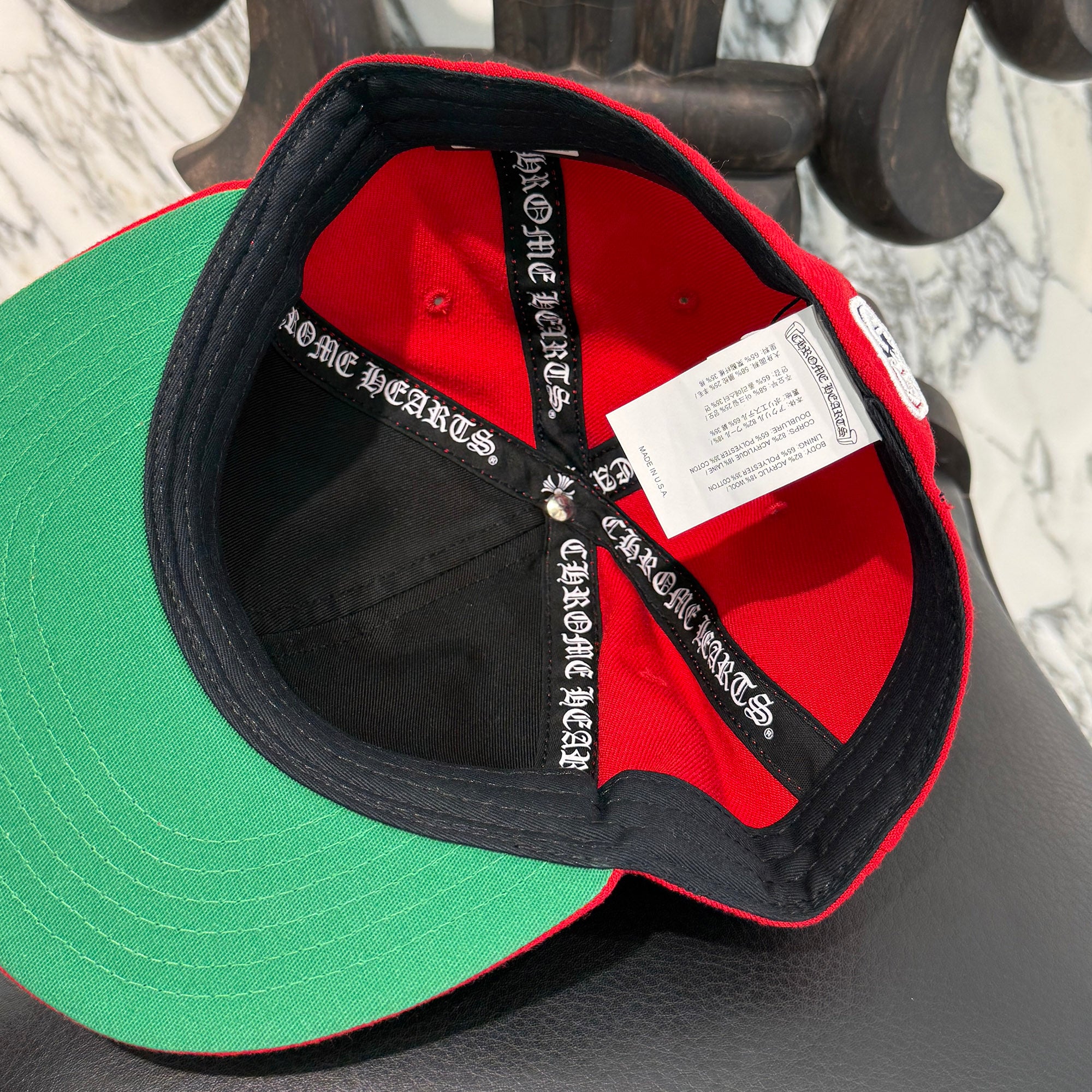 CHROME HEARTS 2024AW VINY HEART Baseball Cap Size 7 5/8(60.6cm) クロムハーツ ヴィニーハート ベースボール キャップ Size 7 5/8（60.6cm）