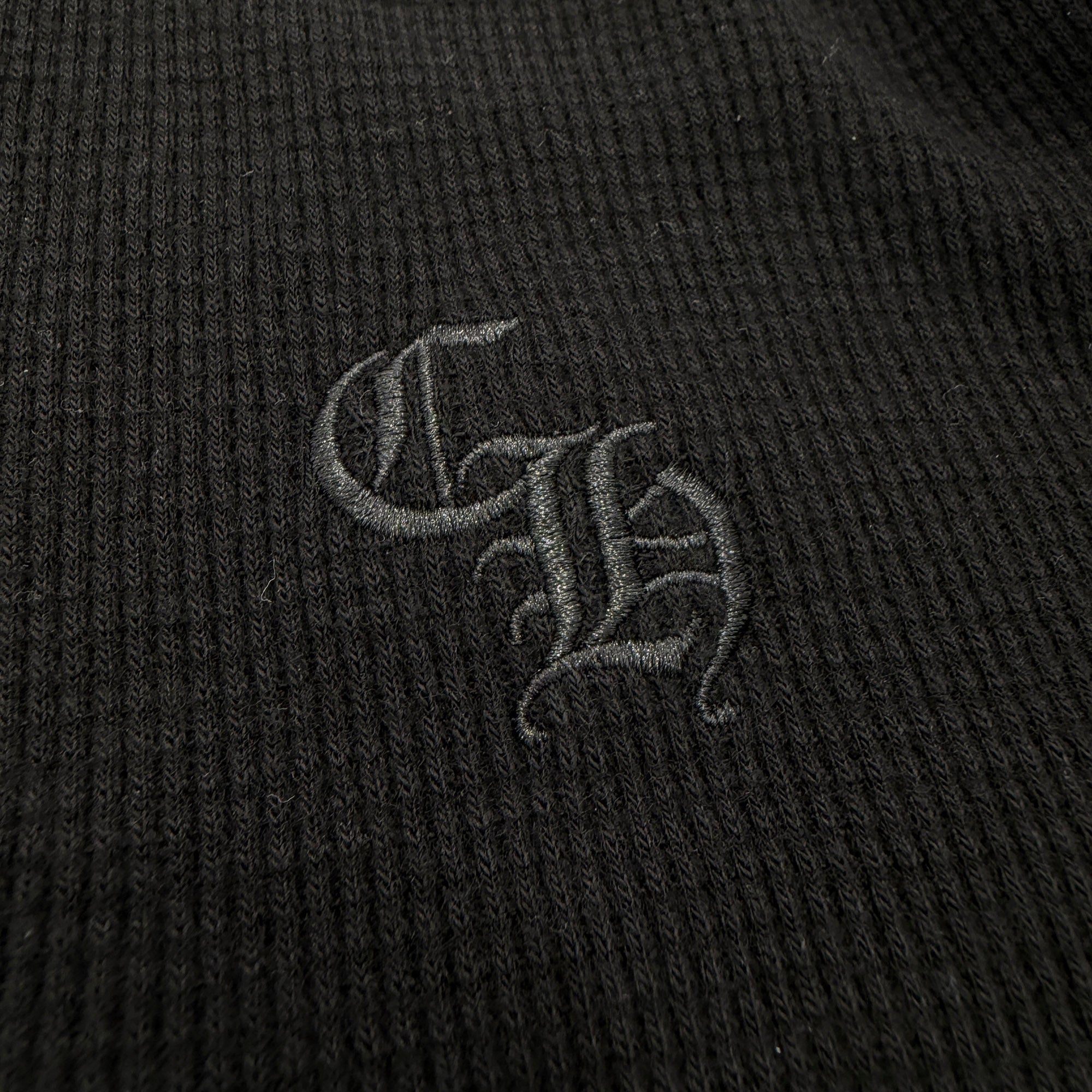 CHROME HEARTS Y NOT CH Embroidery Thermal Tee Size L クロムハーツ ワイノット CH刺繍 サーマル Tシャツ サイズL