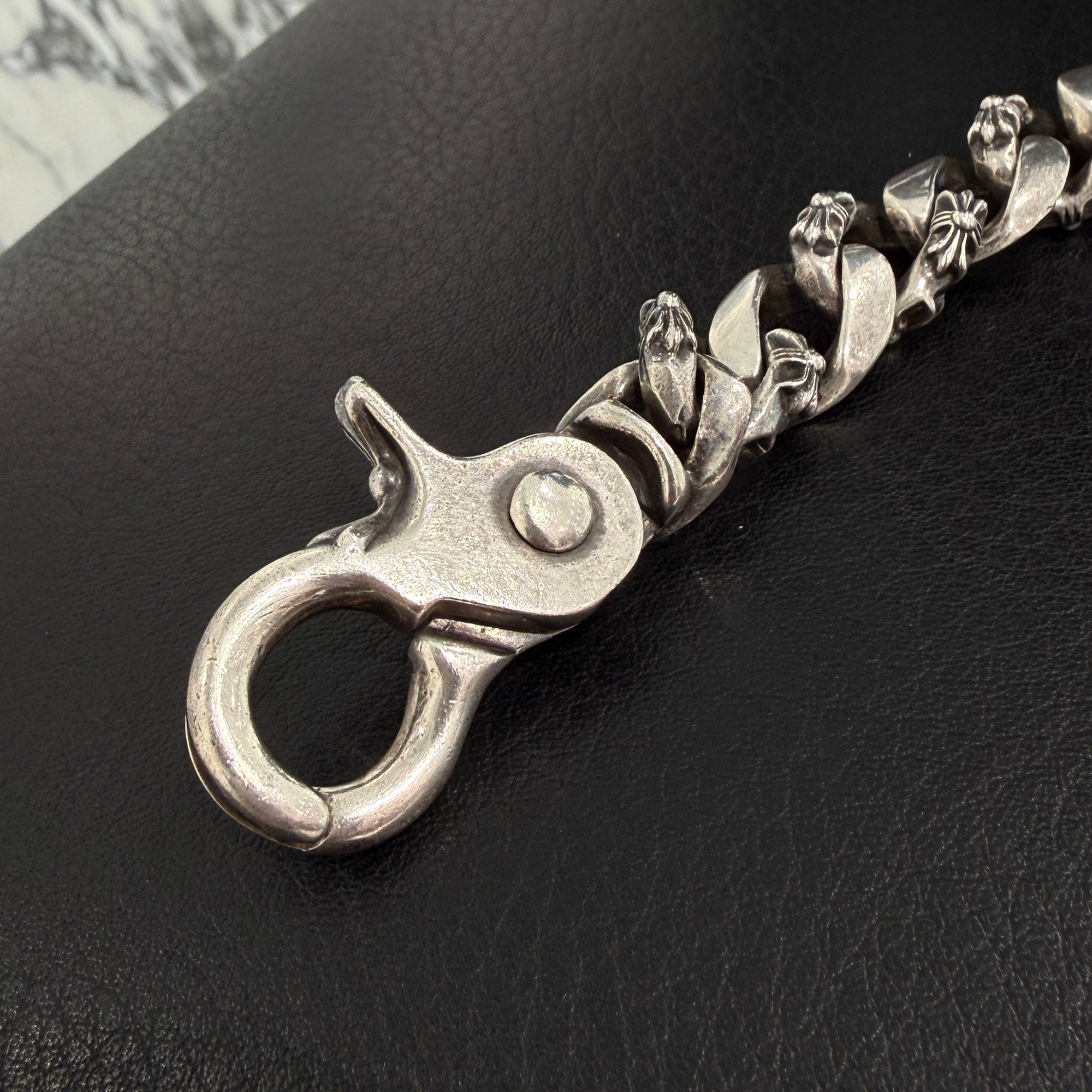 CHROME HEARTS FANCY LINK 1 Clip Bracelet 13 LINK クロムハーツ