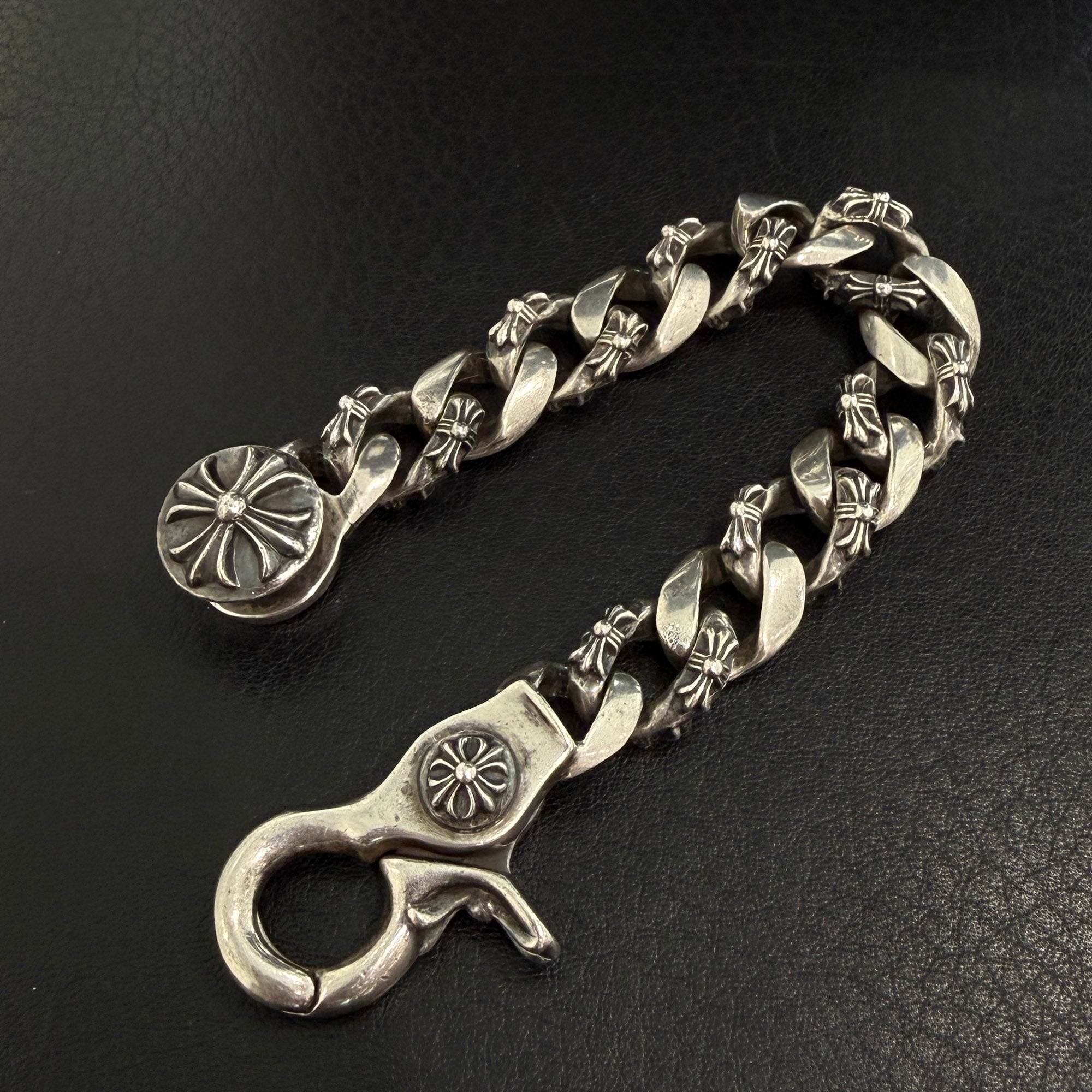 CHROME HEARTS FANCY LINK 1 Clip Bracelet 13 LINK クロムハーツ