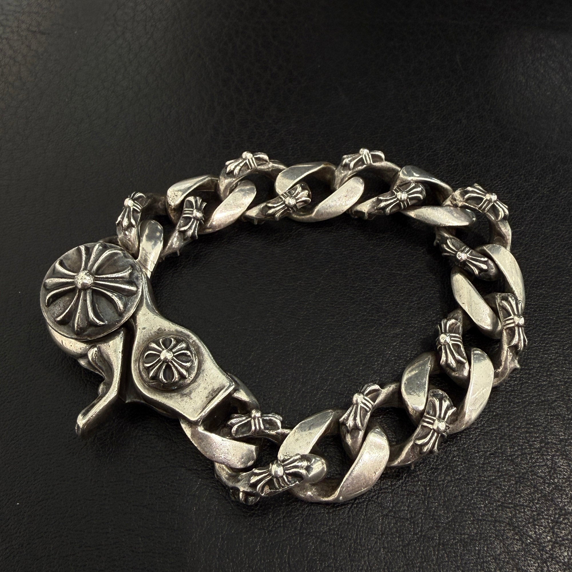 CHROME HEARTS FANCY LINK 1 Clip Bracelet 13 LINK クロムハーツ ファンシーリンク 1クリップ ブレスレット 13LINK