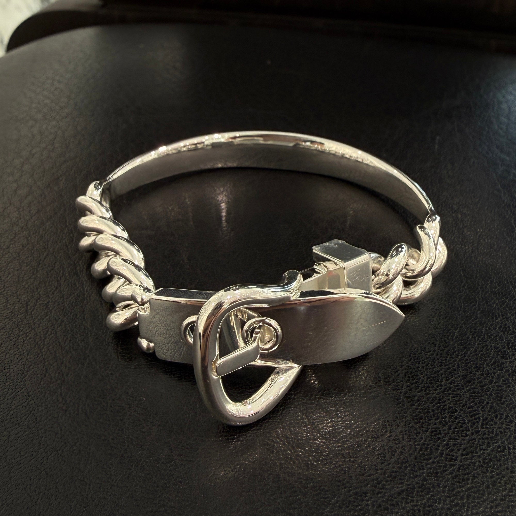 HERMES Boucle Sellier Inflexible GM Bracelet エルメス ブックルセリエ・アンフレクシブル GM ブレスレット