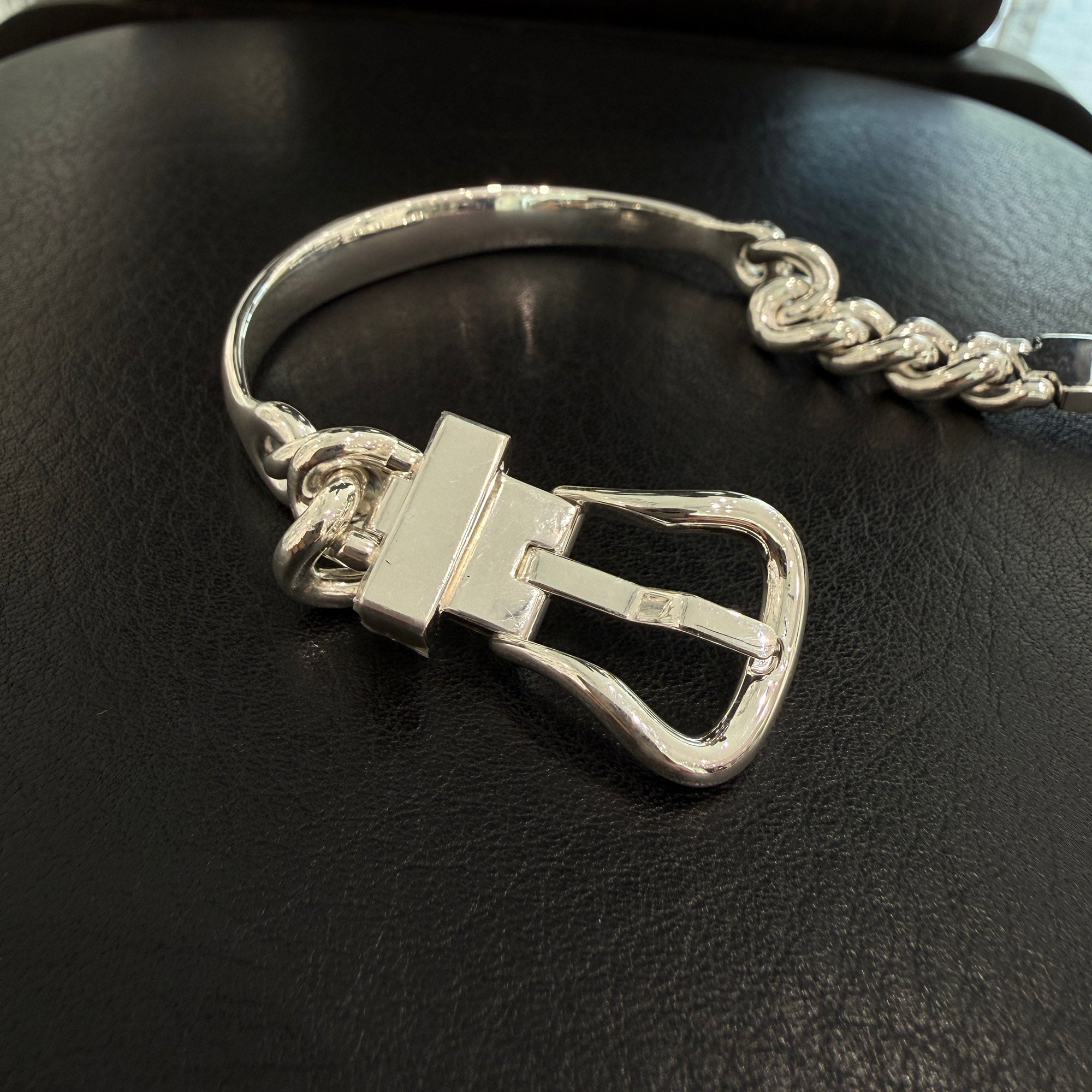 HERMES Boucle Sellier Inflexible GM Bracelet エルメス ブックルセリエ・アンフレクシブル GM ブレスレット
