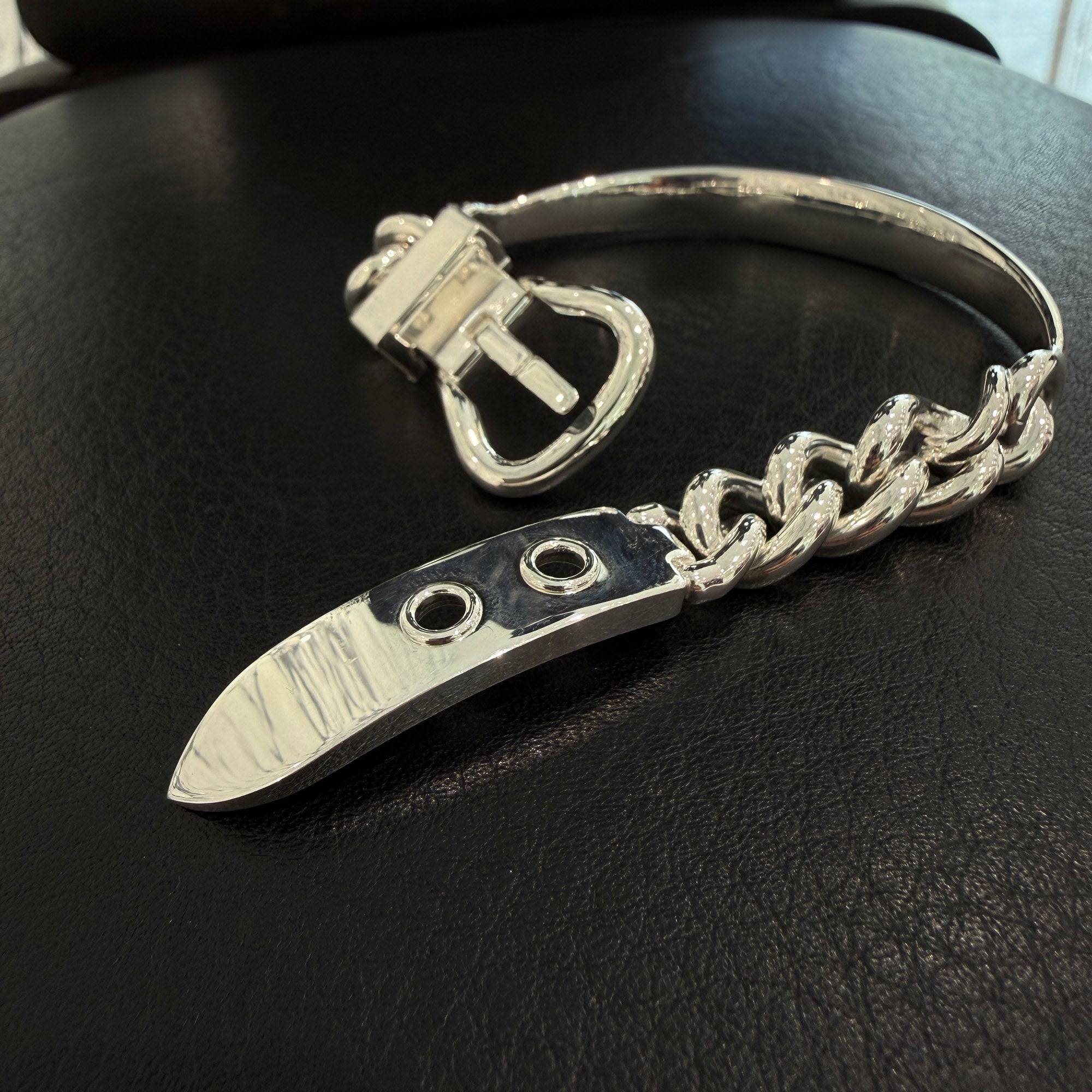HERMES Boucle Sellier Inflexible GM Bracelet エルメス ブックルセリエ・アンフレクシブル GM ブレスレット
