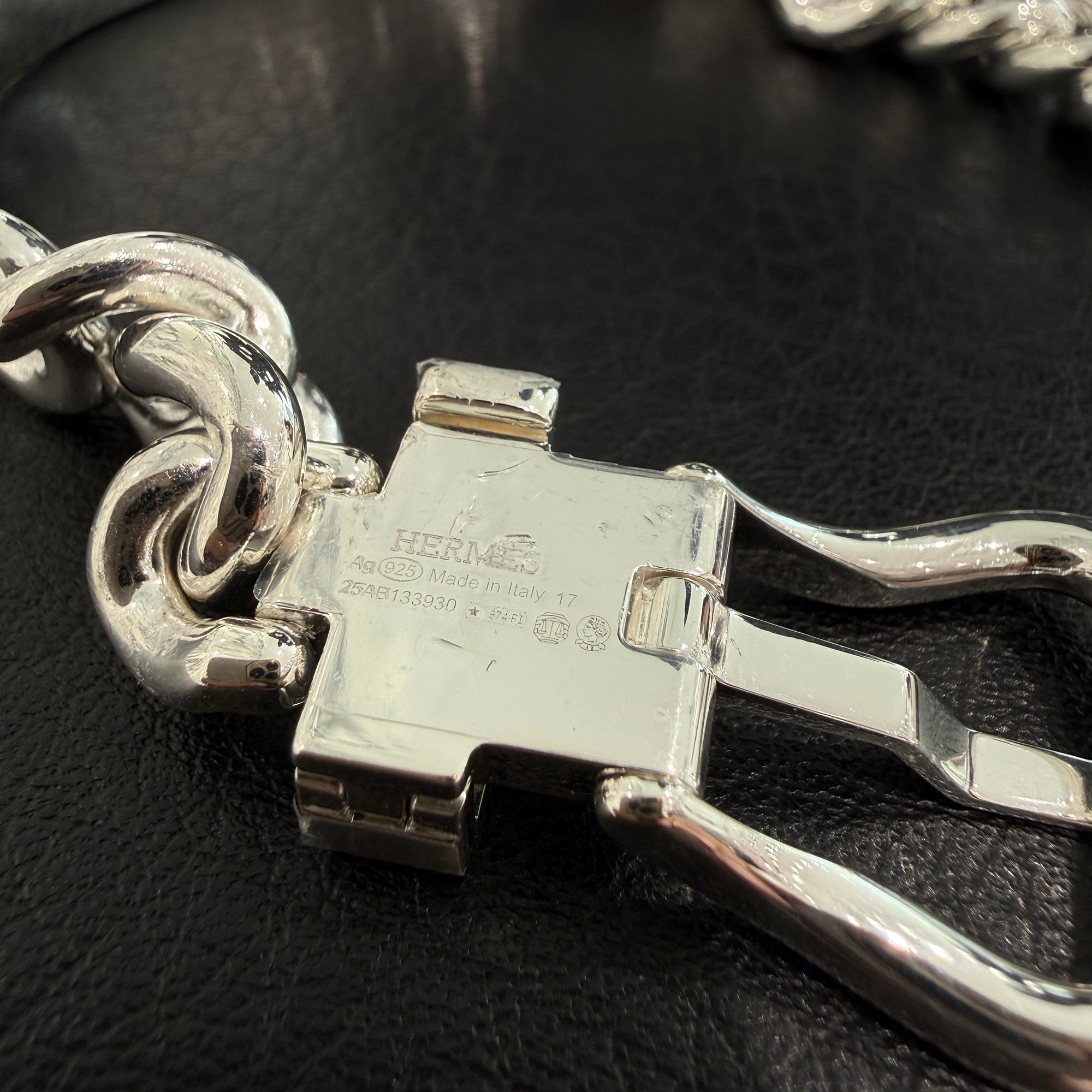 HERMES Boucle Sellier Inflexible GM Bracelet エルメス ブックルセリエ・アンフレクシブル GM ブレスレット