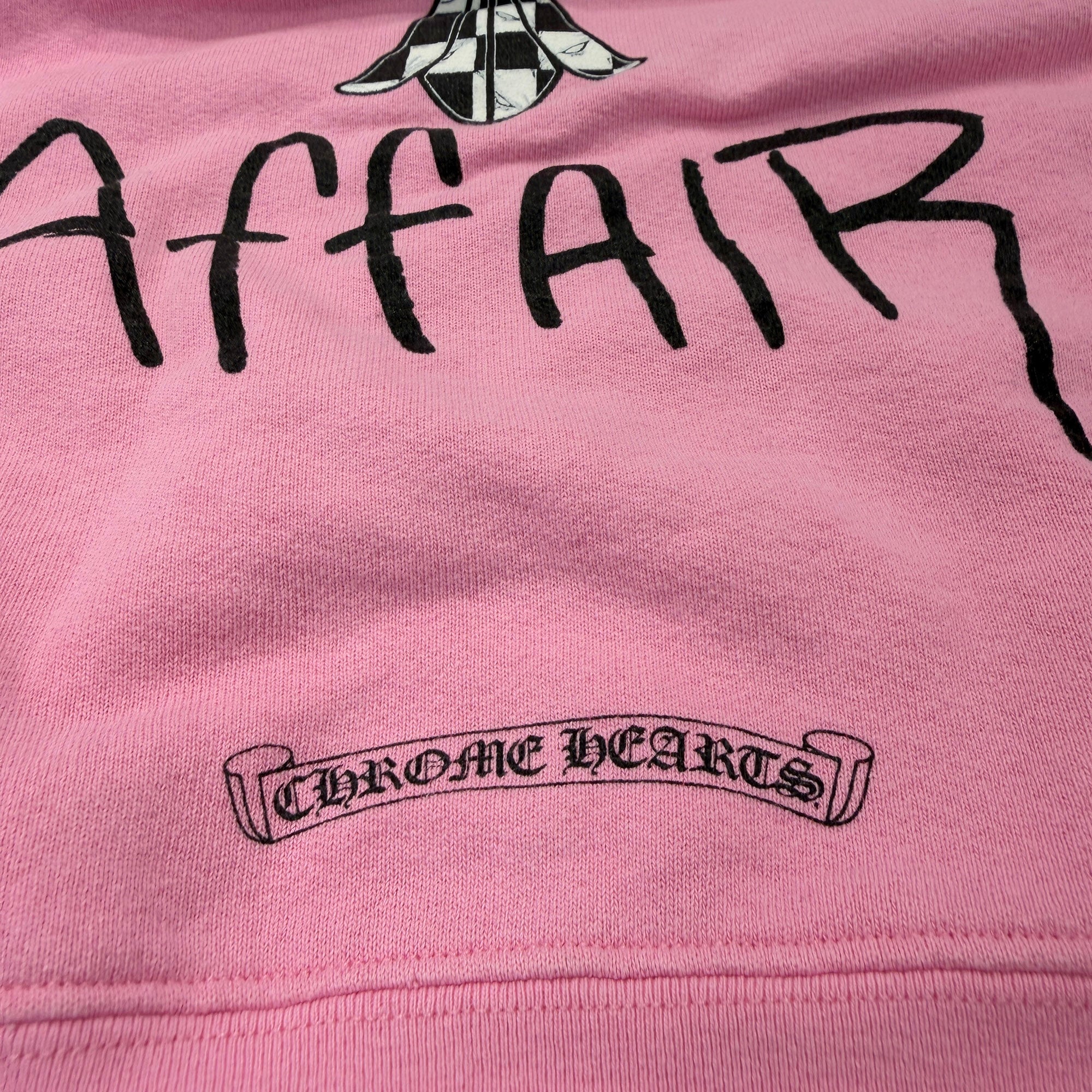 CHROME HEARTS × MATTY BOY Vanity Affair Pullover Hoodie Size XL クロムハーツ × マッティボーイ バニティ・アフェア プルオーバーフーディー サイズXL