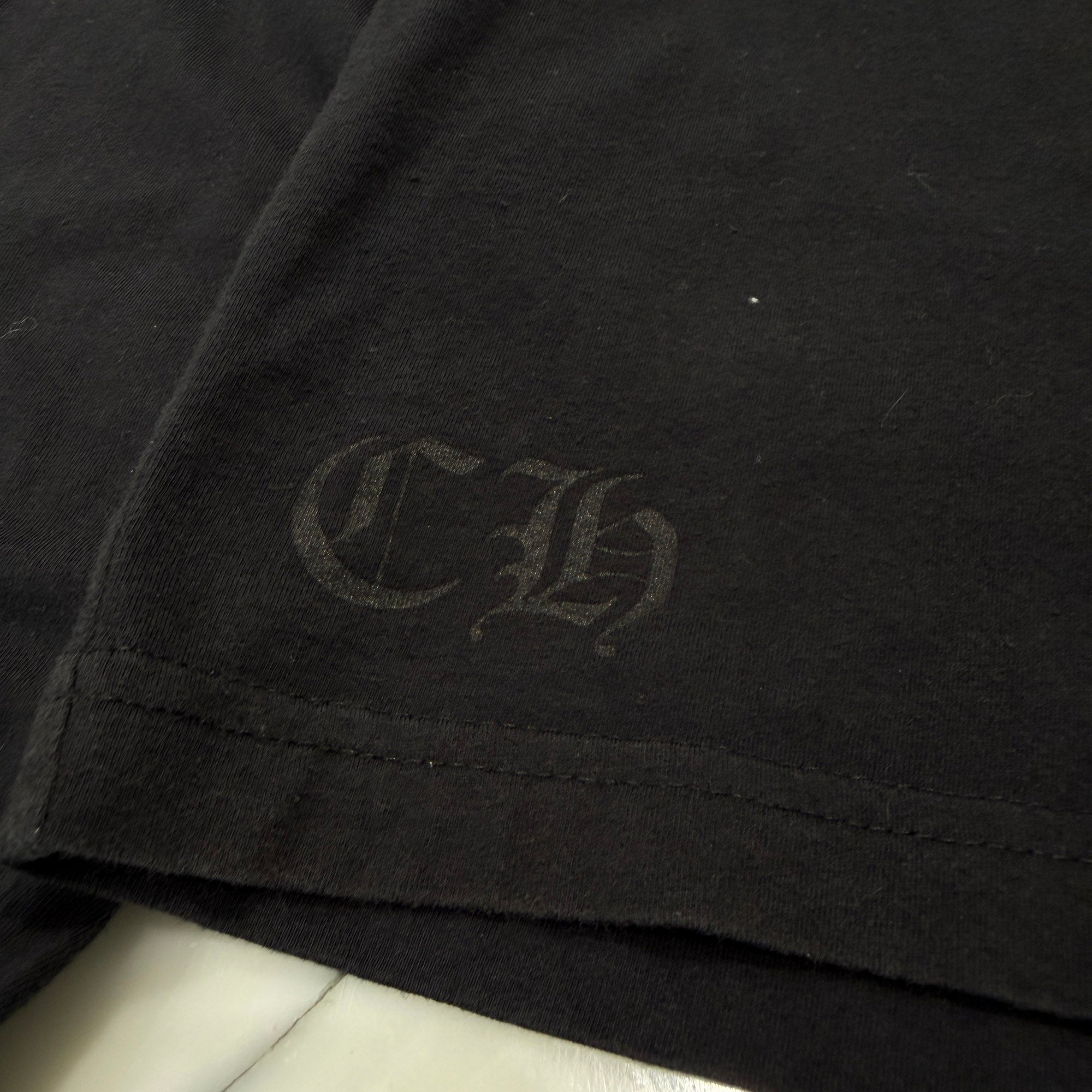 CHROME HEARTS Neck Logo Long Sleeve Tee Size M クロムハーツ ネックロゴ ロングスリーブ Tシャツ サイズM