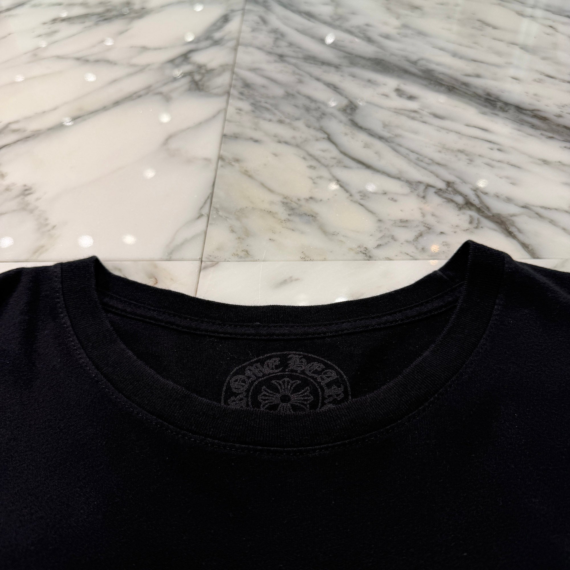 CHROME HEARTS Dagger Eye Chart Long Sleeve Tee Size L クロムハーツ ダガー アイチャート ロングスリーブ Tシャツ サイズL