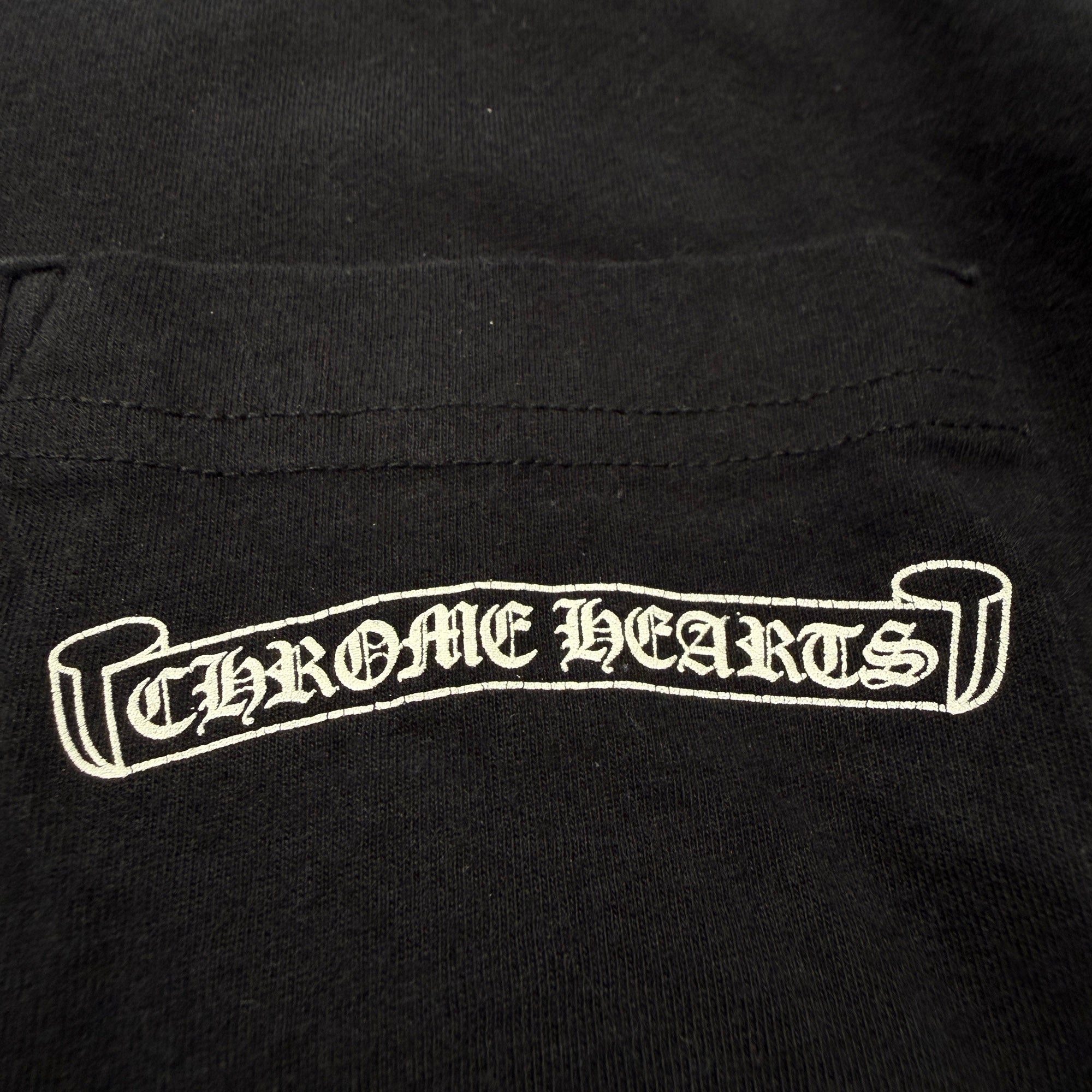 CHROME HEARTS Dagger Eye Chart Long Sleeve Tee Size L クロムハーツ ダガー アイチャート ロングスリーブ Tシャツ サイズL
