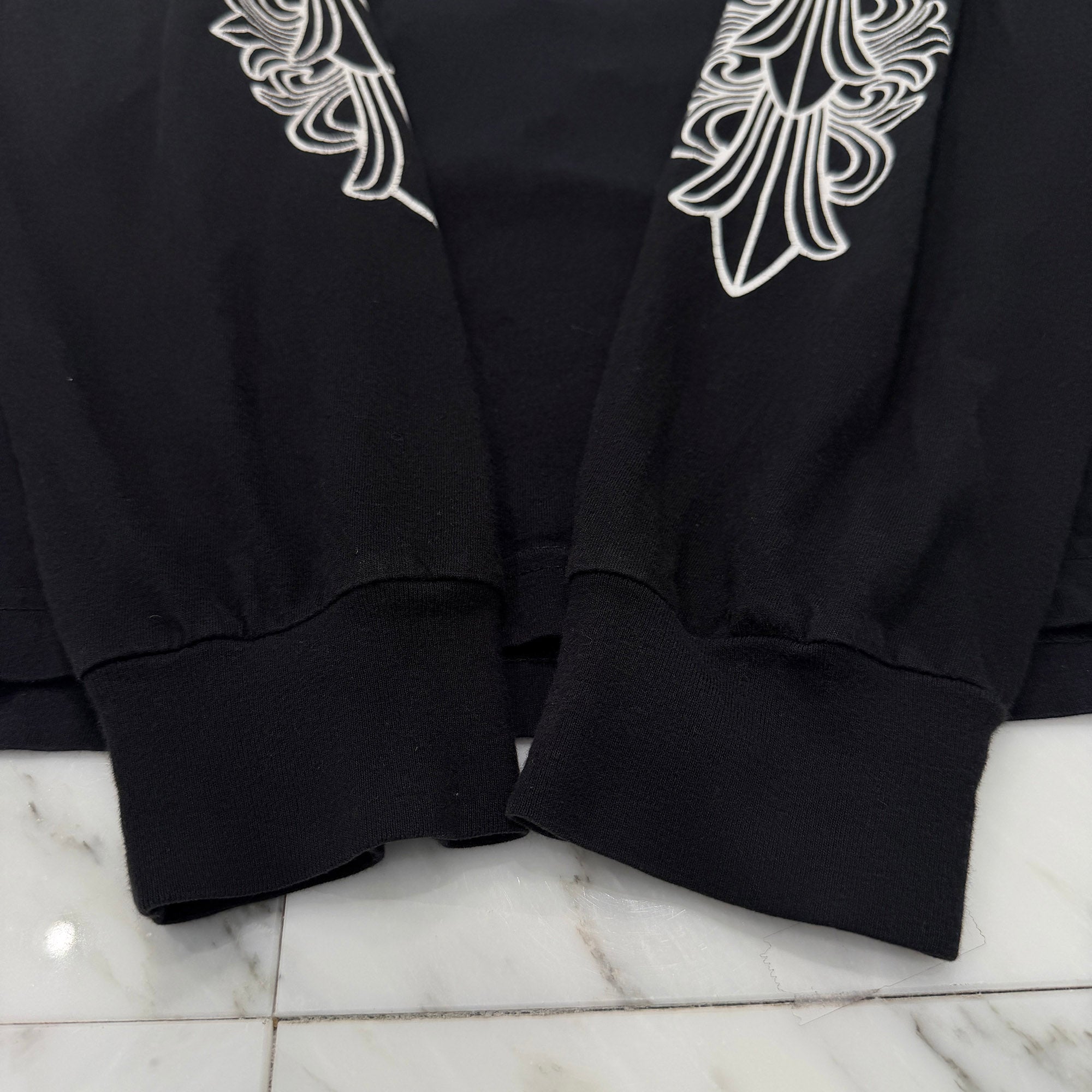 CHROME HEARTS Dagger Eye Chart Long Sleeve Tee Size L クロムハーツ ダガー アイチャート ロングスリーブ Tシャツ サイズL