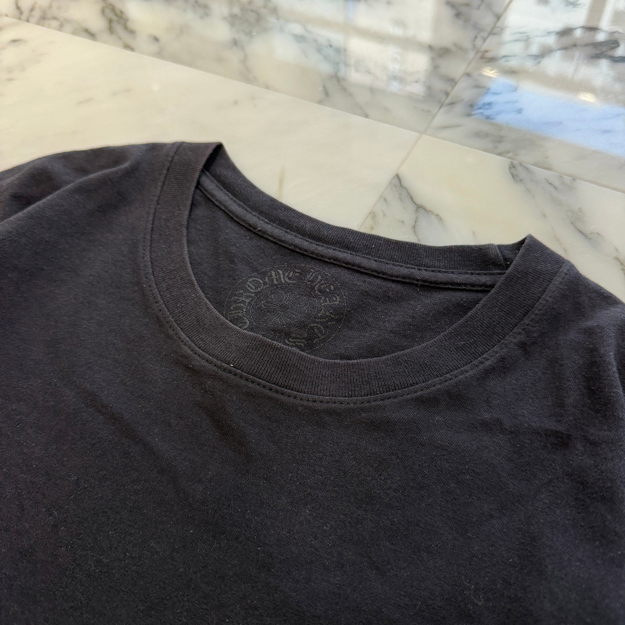 CHROME HEARTS Back Arch FUCK YOU Logo Long Sleeve Tee Size M クロムハーツ バックアーチ USA ロゴ 長袖Tシャツ サイズM
