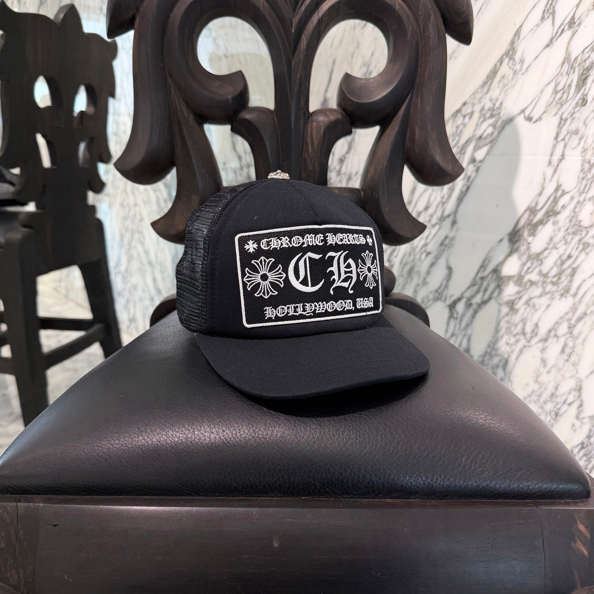 CHROME HEARTS Hollywood Limited Mesh Trucker Cap Size ONE SIZE (49
