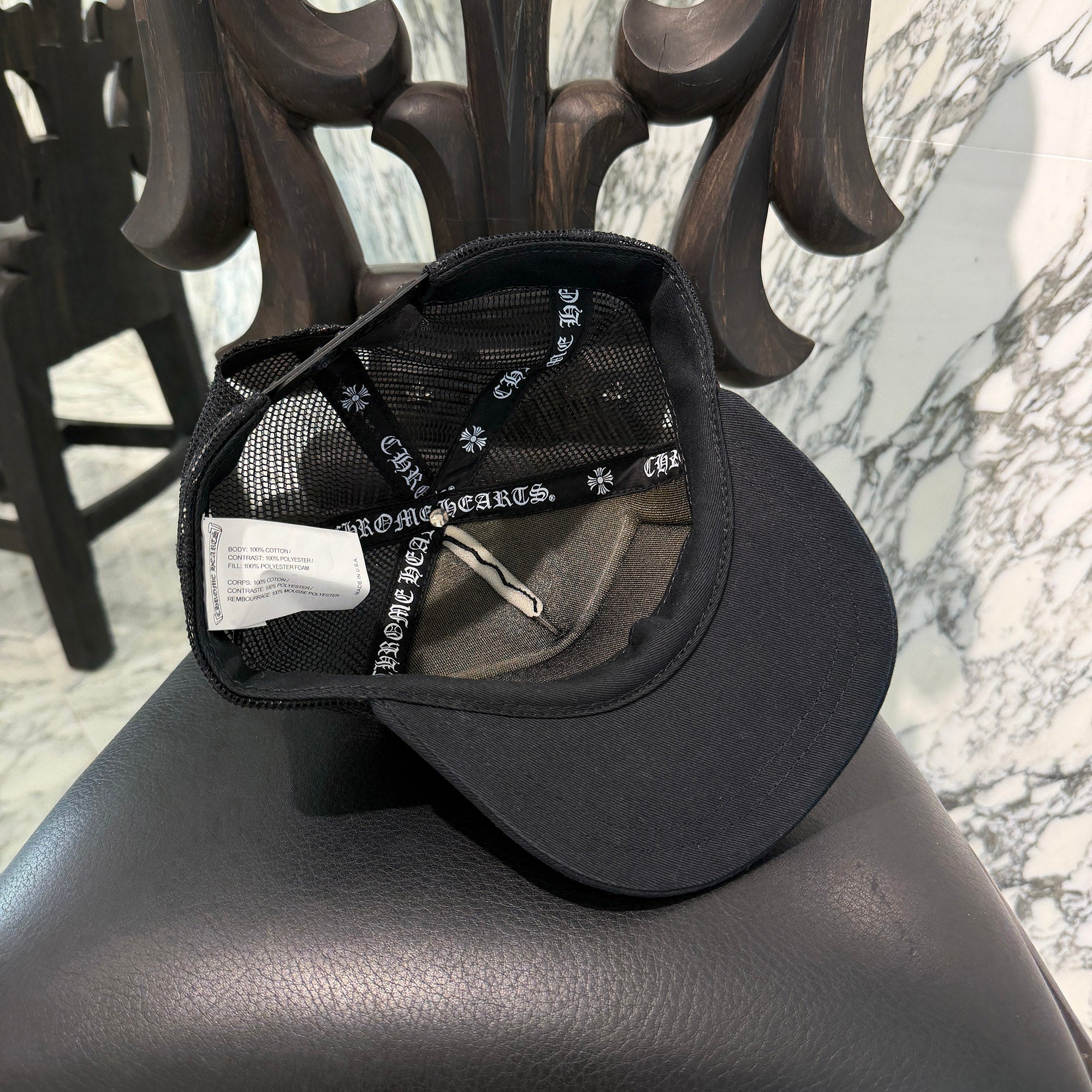 CHROME HEARTS Hollywood Limited Mesh Trucker Cap Size ONE SIZE (49