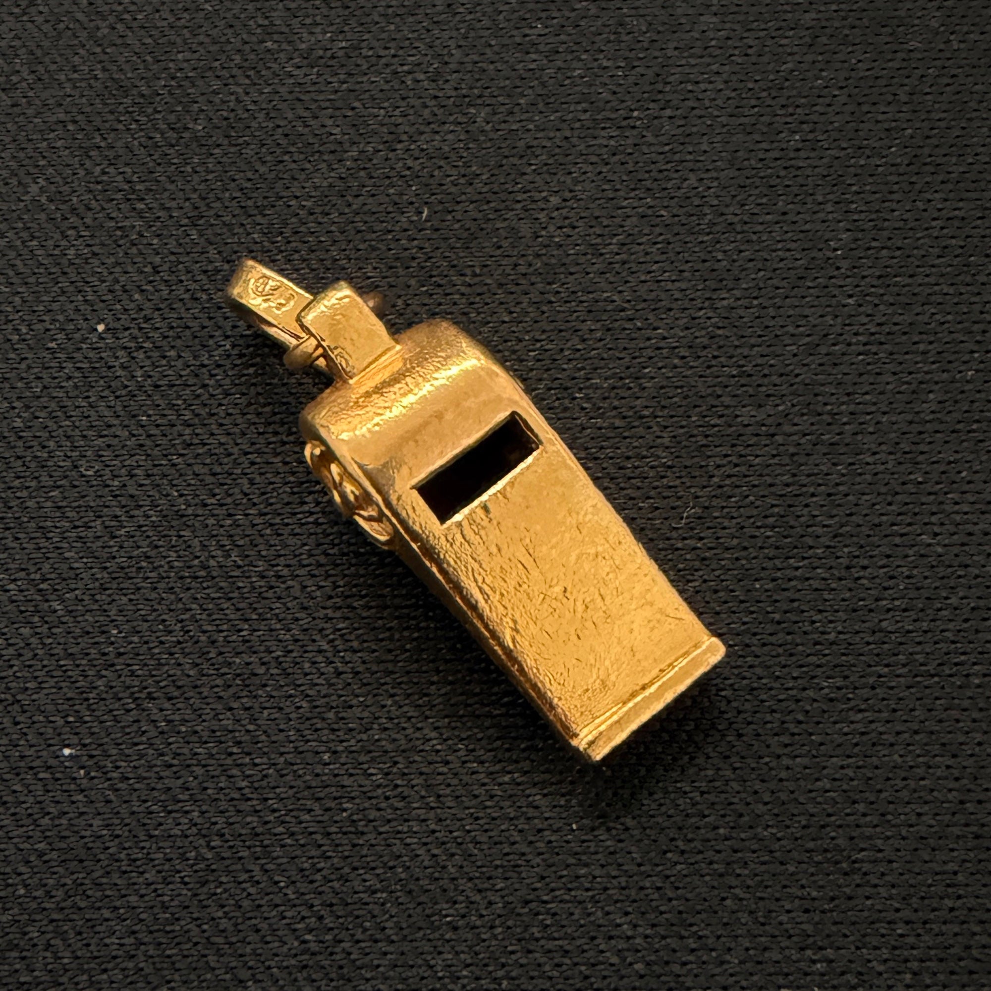 CHROME HEARTS 22K CH Plus Tiny Whistle Cham クロムハーツ 22K CHプラス タイニーホイッスル チャーム