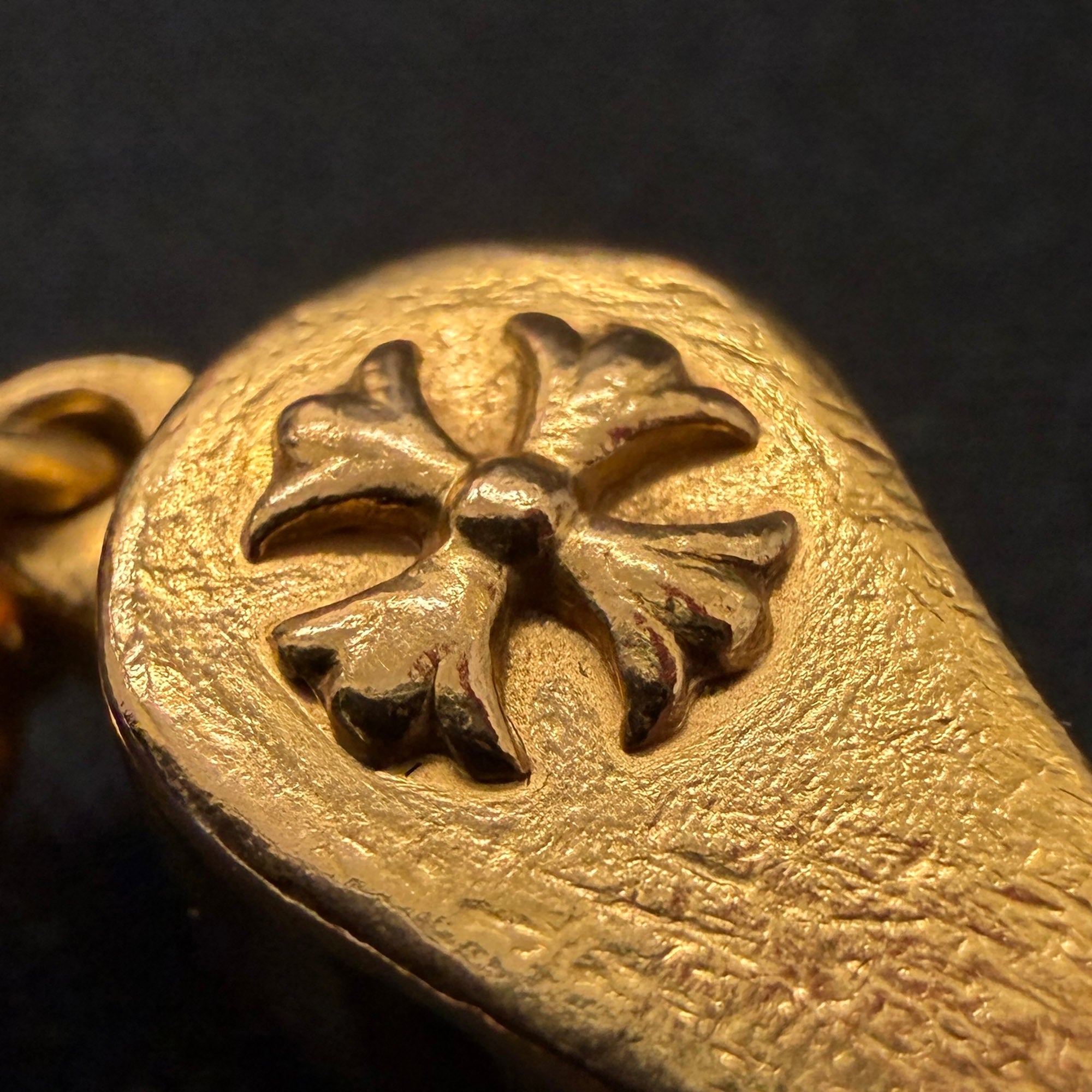 CHROME HEARTS 22K CH Plus Tiny Whistle Cham クロムハーツ 22K CHプラス タイニーホイッスル チャーム