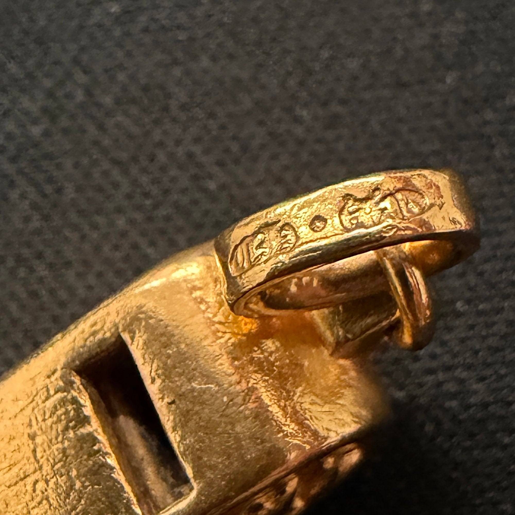 CHROME HEARTS 22K CH Plus Tiny Whistle Cham クロムハーツ 22K CHプラス タイニーホイッスル チャーム
