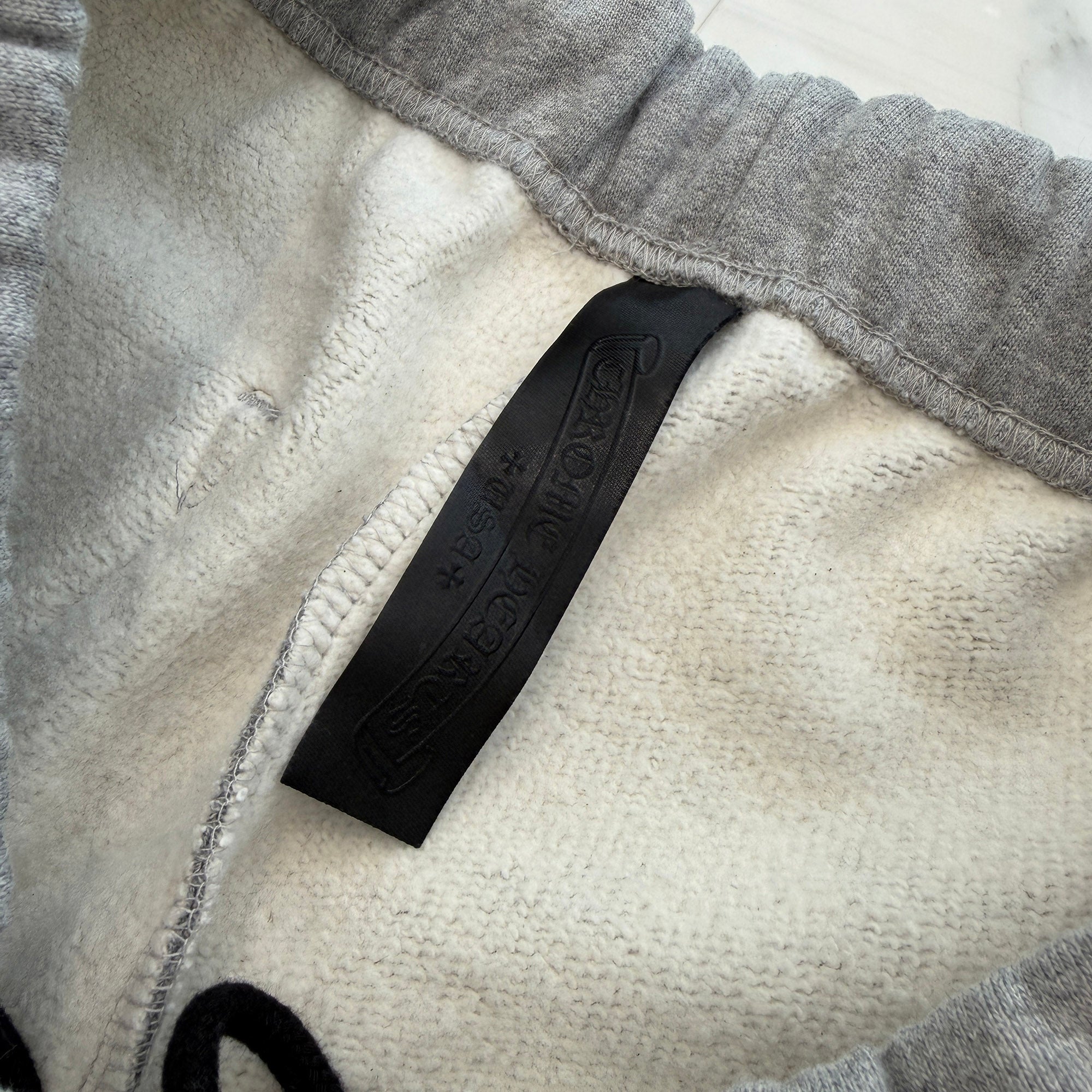 CHROME HEARTS Y NOT 3 Cemetery Cross Patch Sweat Shorts Size S クロムハーツ ワイノット 3 セメタリー クロスパッチ スウェットショーツ サイズS