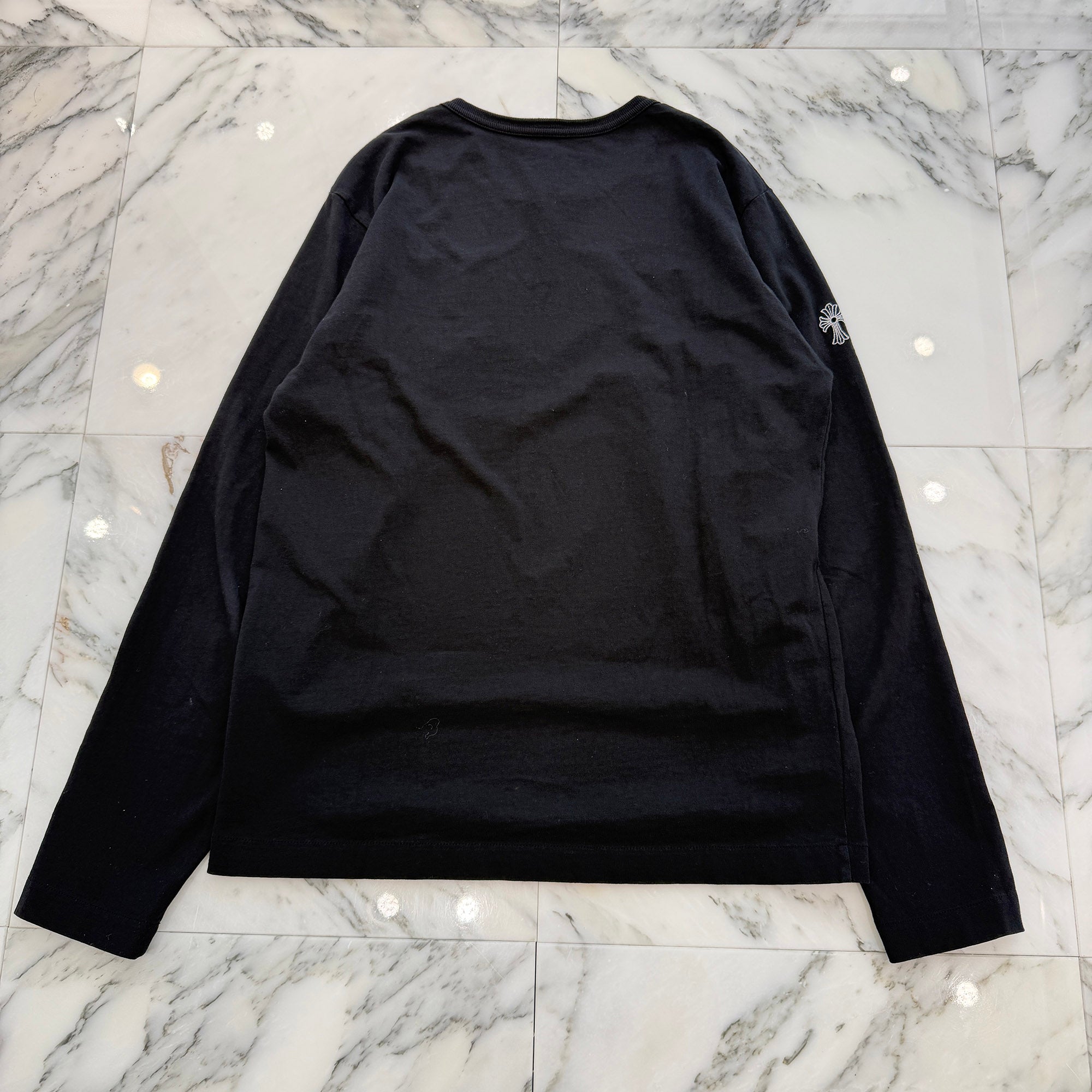 CHROME HEARTS Grp Y Not Light Work Long Sleeve Tee Size S クロムハーツ ワイノット ライトワーク ロングスリーブTシャツ サイズS