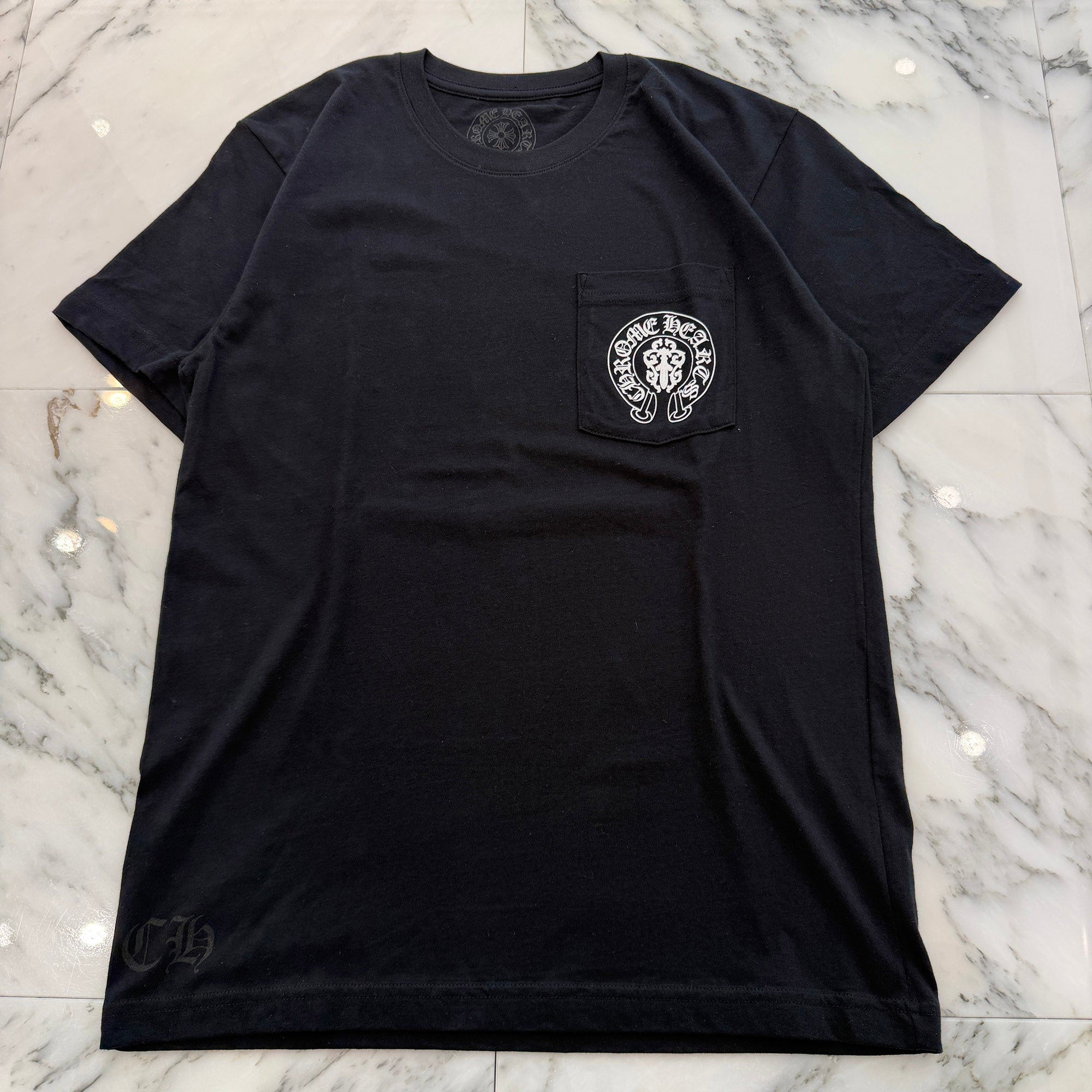 CHROME HEARTS American Flag Scroll Logo Tee Size S クロムハーツ アメリカ国旗 スクロールロゴ Tシャツ サイズS