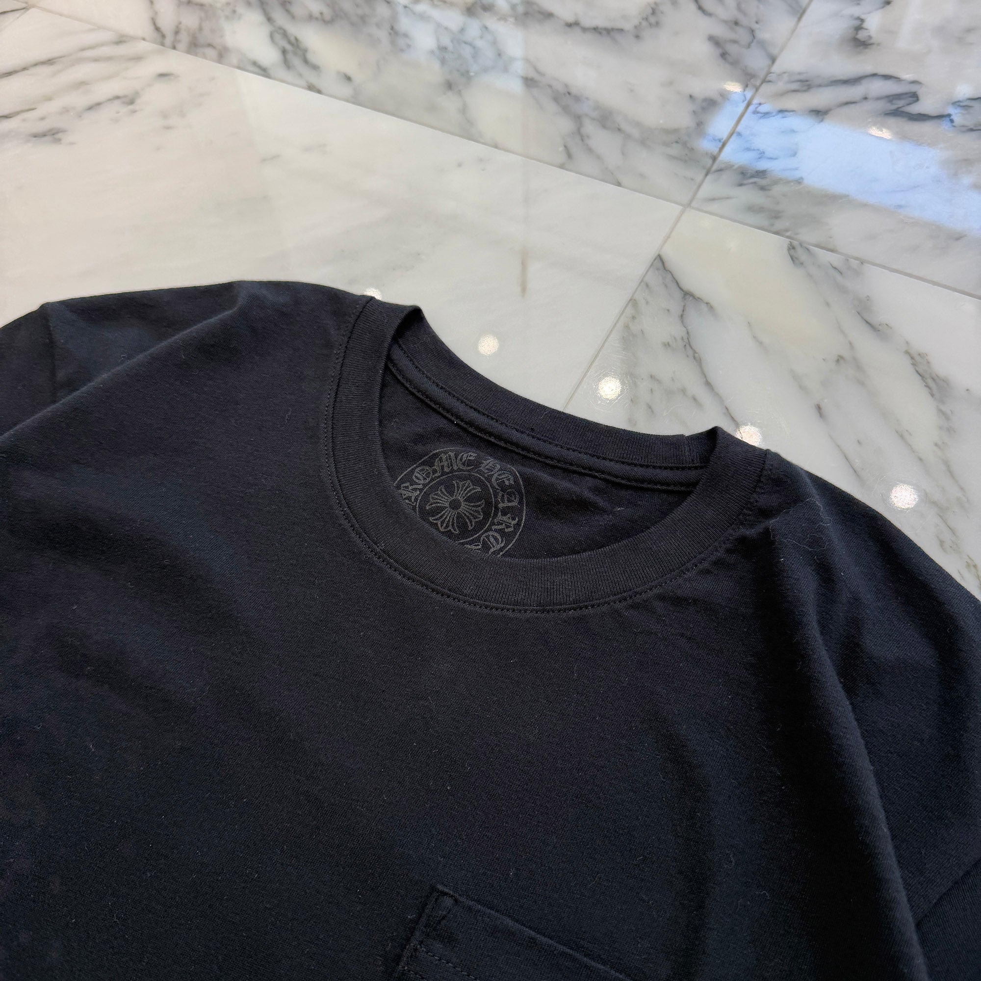 CHROME HEARTS American Flag Scroll Logo Tee Size S クロムハーツ アメリカ国旗 スクロールロゴ Tシャツ サイズS