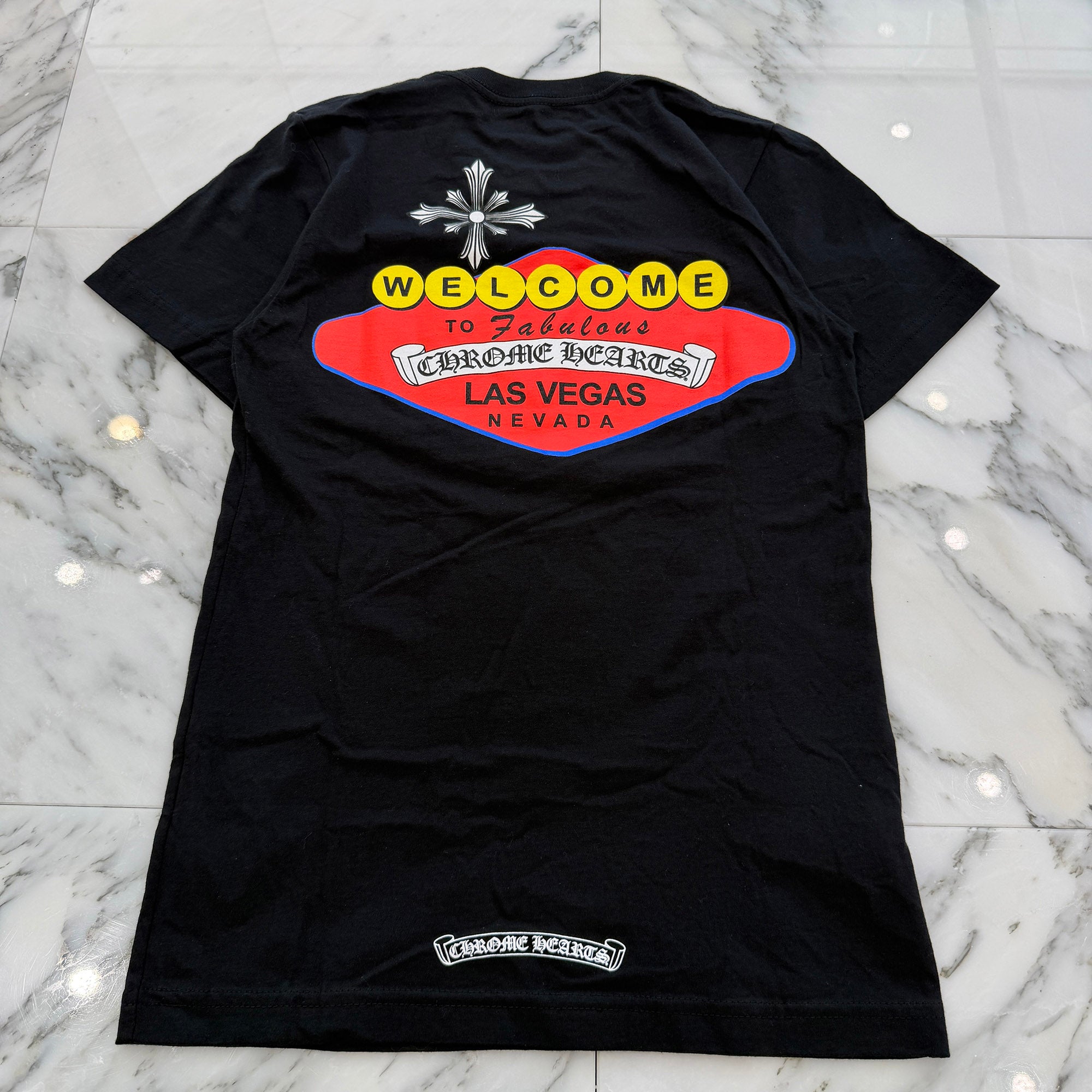 CHROME HEARTS Las Vegas Limited "Welcome To Vegas" Tee Size XS クロムハーツ ラスベガス限定 "ウェルカムトゥベガス" Tシャツ サイズXS