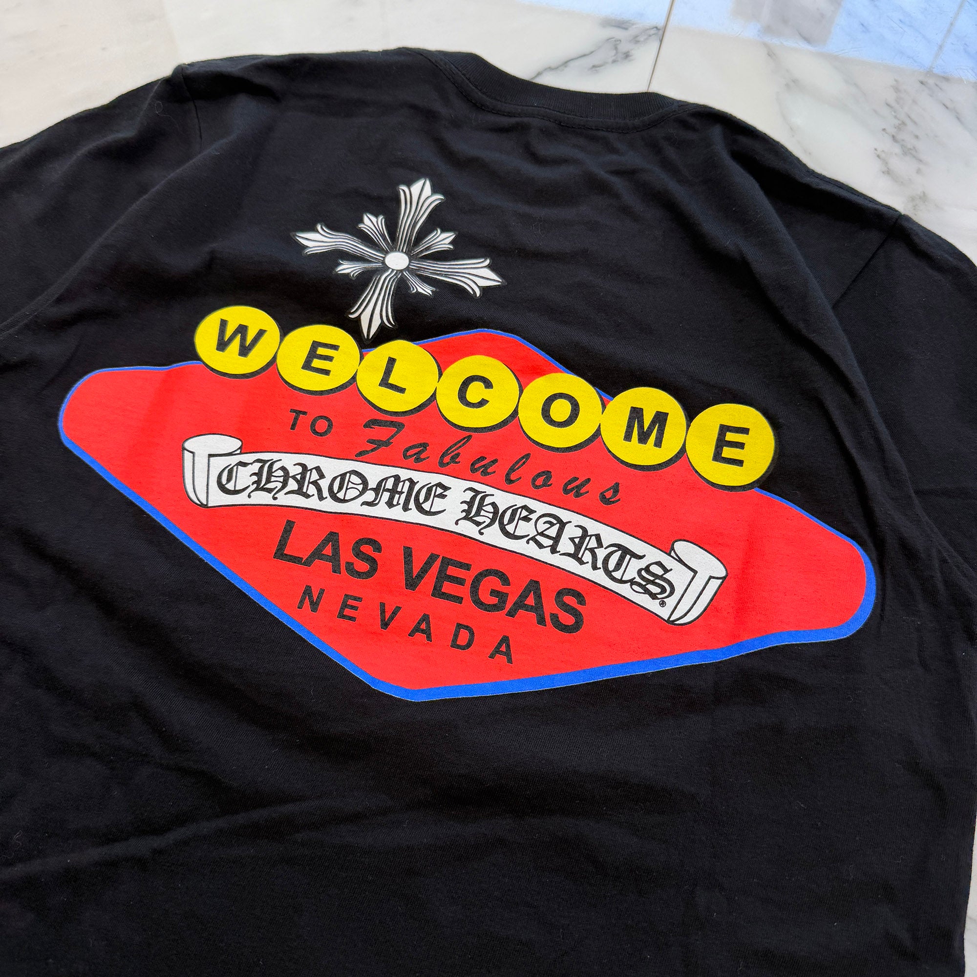 CHROME HEARTS Las Vegas Limited "Welcome To Vegas" Tee Size XS クロムハーツ ラスベガス限定 "ウェルカムトゥベガス" Tシャツ サイズXS