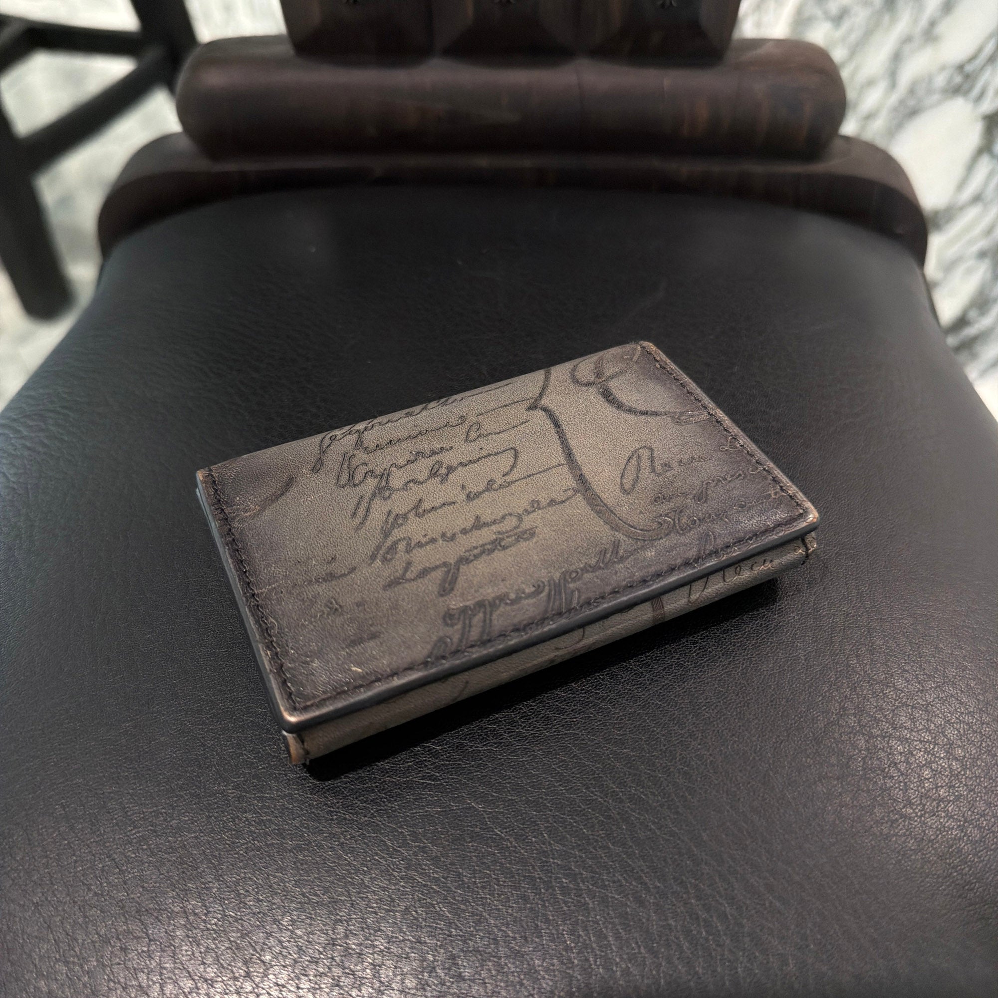 Berluti Imbuia Flap Card Holder ベルルッティ インブイア フラップ