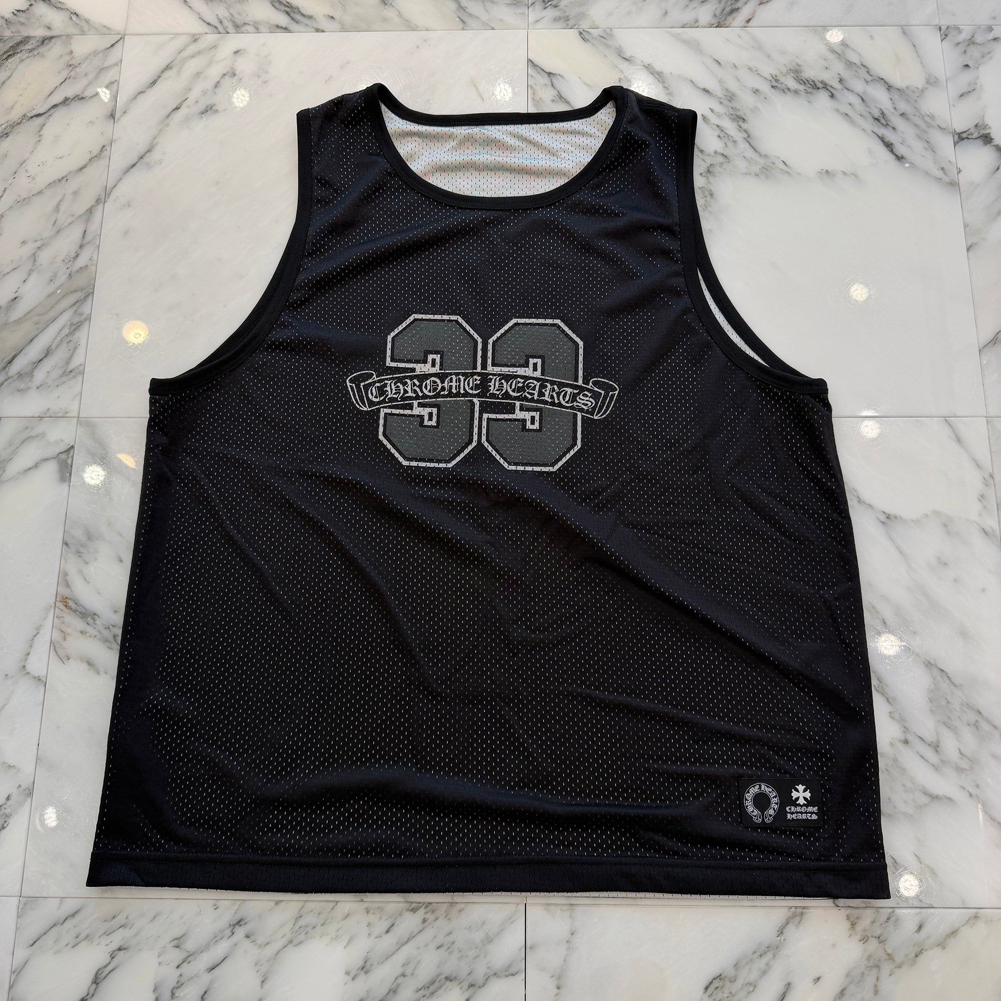 CHROME HEARTS Mesh Warm Up Jersey Size L クロムハーツ メッシュウォームアップジャージー サイズL