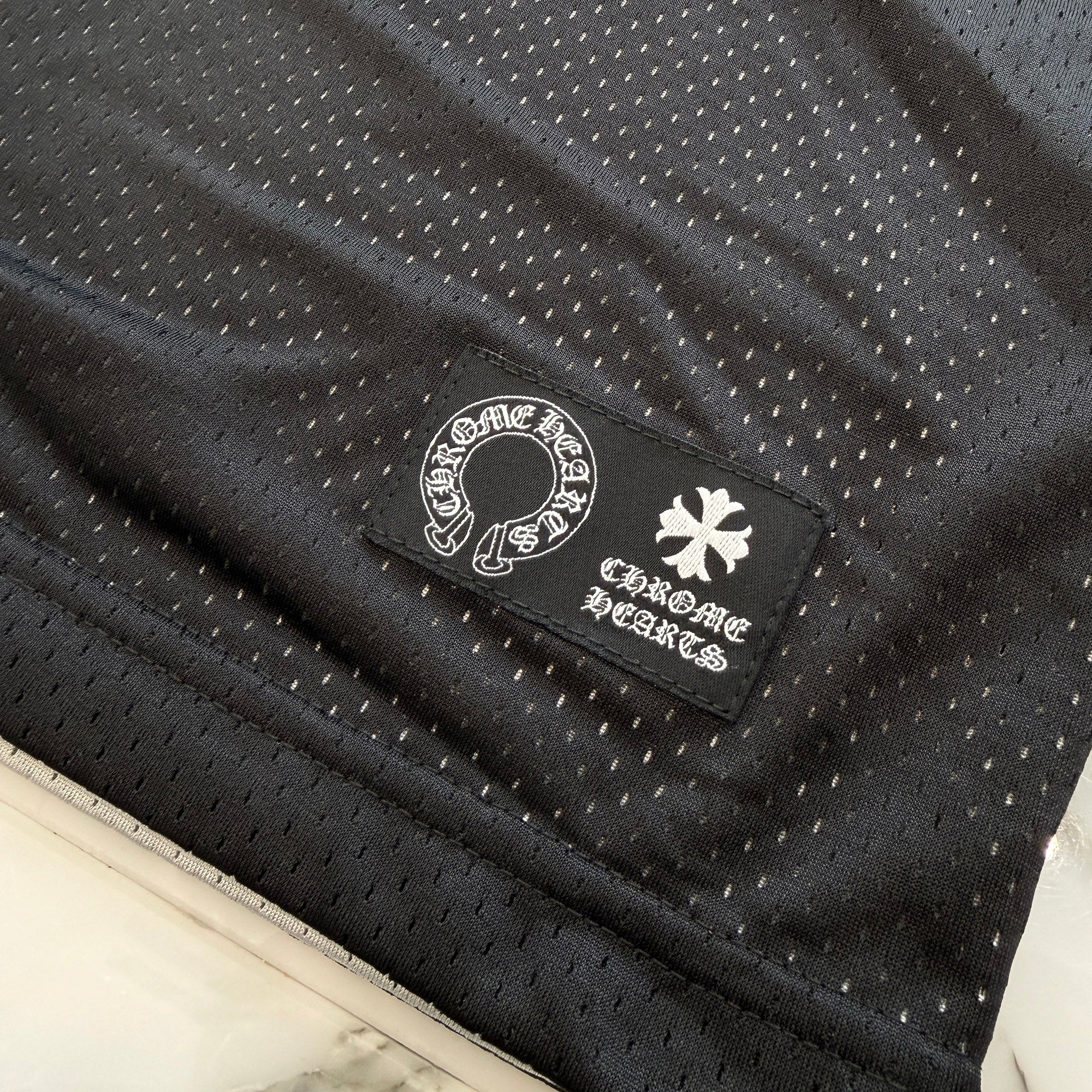 CHROME HEARTS Mesh Warm Up Jersey Size L クロムハーツ メッシュウォームアップジャージー サイズL