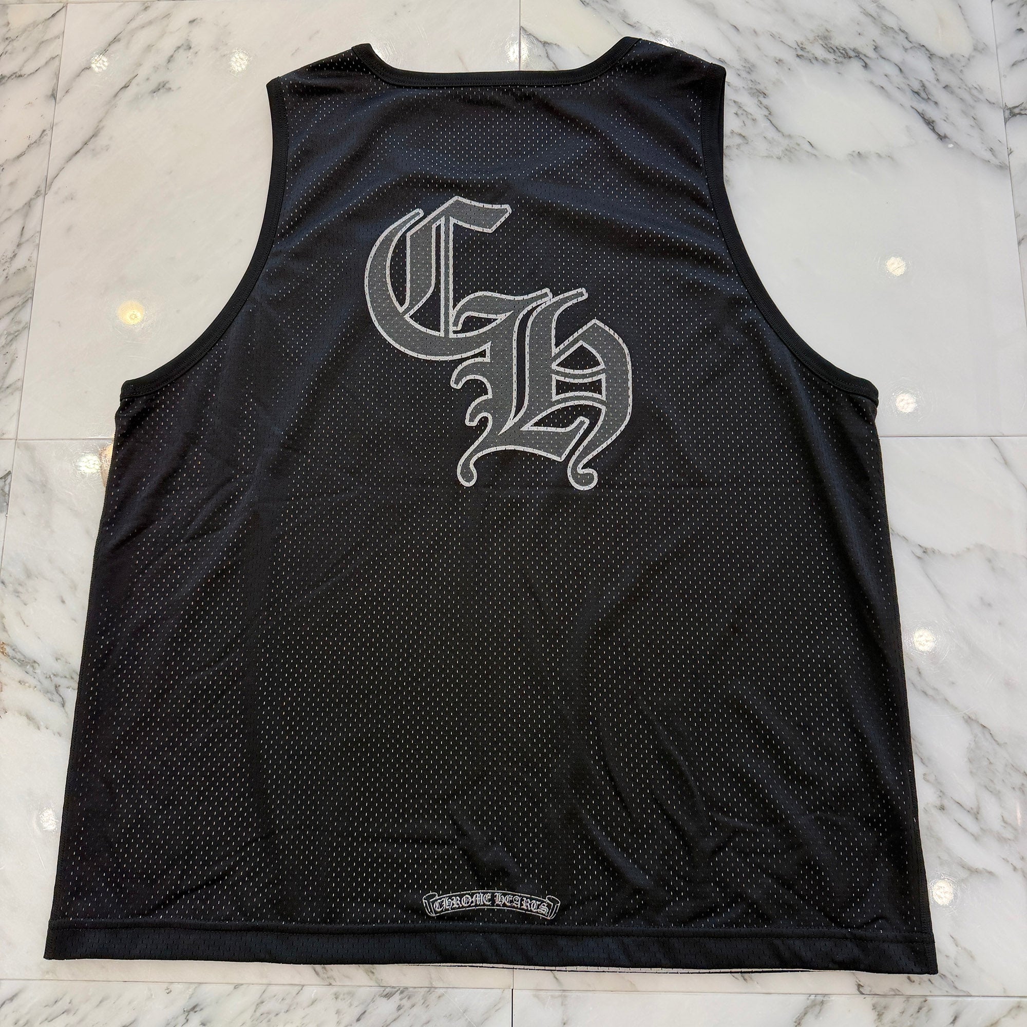 CHROME HEARTS Mesh Warm Up Jersey Size L クロムハーツ メッシュウォームアップジャージー サイズL