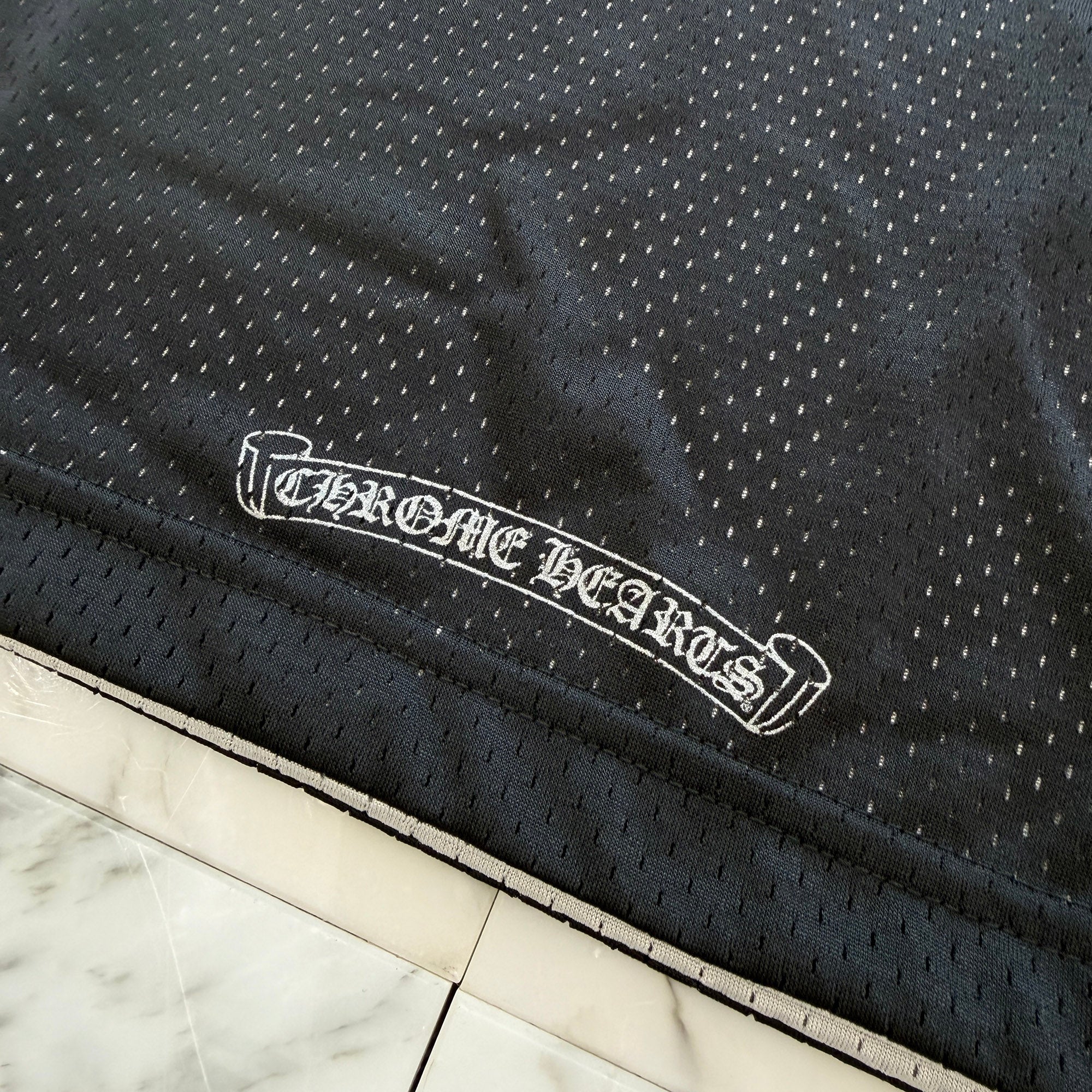 CHROME HEARTS Mesh Warm Up Jersey Size L クロムハーツ メッシュウォームアップジャージー サイズL