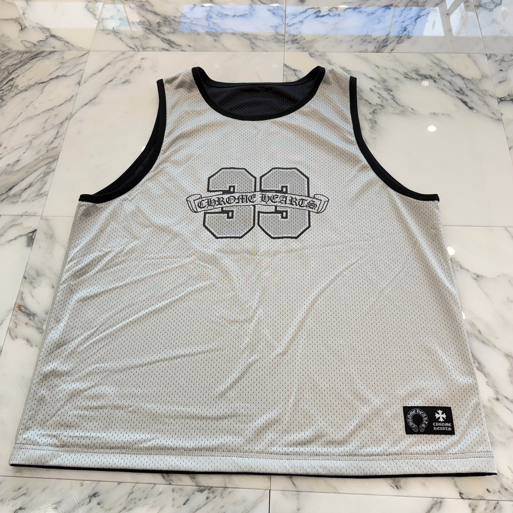 CHROME HEARTS Mesh Warm Up Jersey Size L クロムハーツ メッシュウォームアップジャージー サイズL