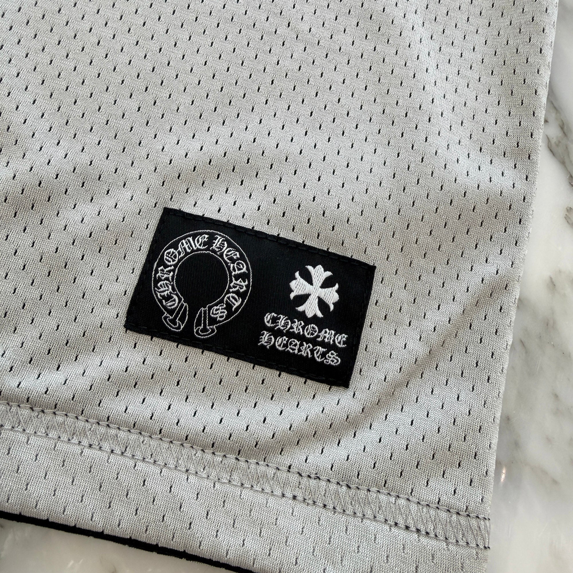 CHROME HEARTS Mesh Warm Up Jersey Size L クロムハーツ メッシュウォームアップジャージー サイズL