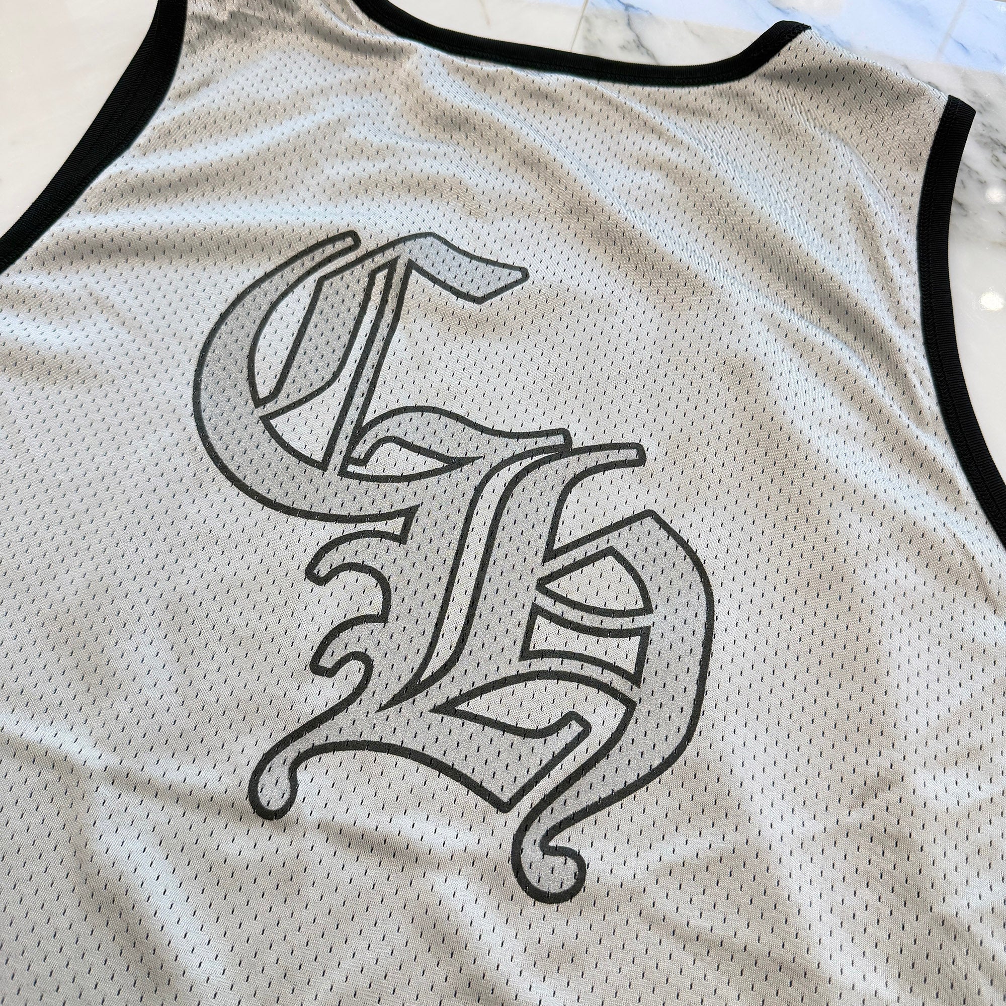 CHROME HEARTS Mesh Warm Up Jersey Size L クロムハーツ メッシュウォームアップジャージー サイズL