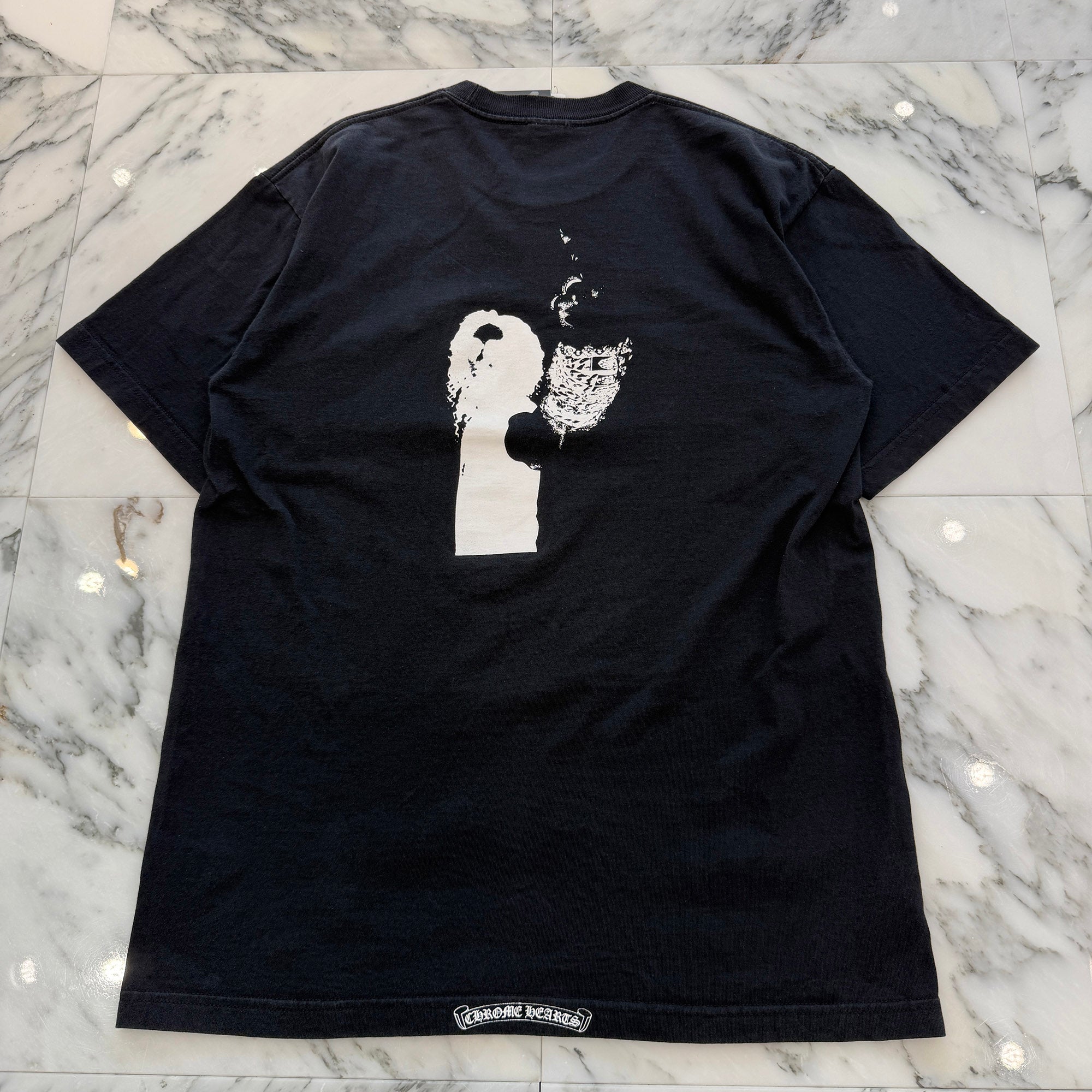 CHROME HEARTS Richard Stark Print Fuck You Tee Size L クロムハーツ リチャード・スターク プリント ファックユーTシャツ サイズL