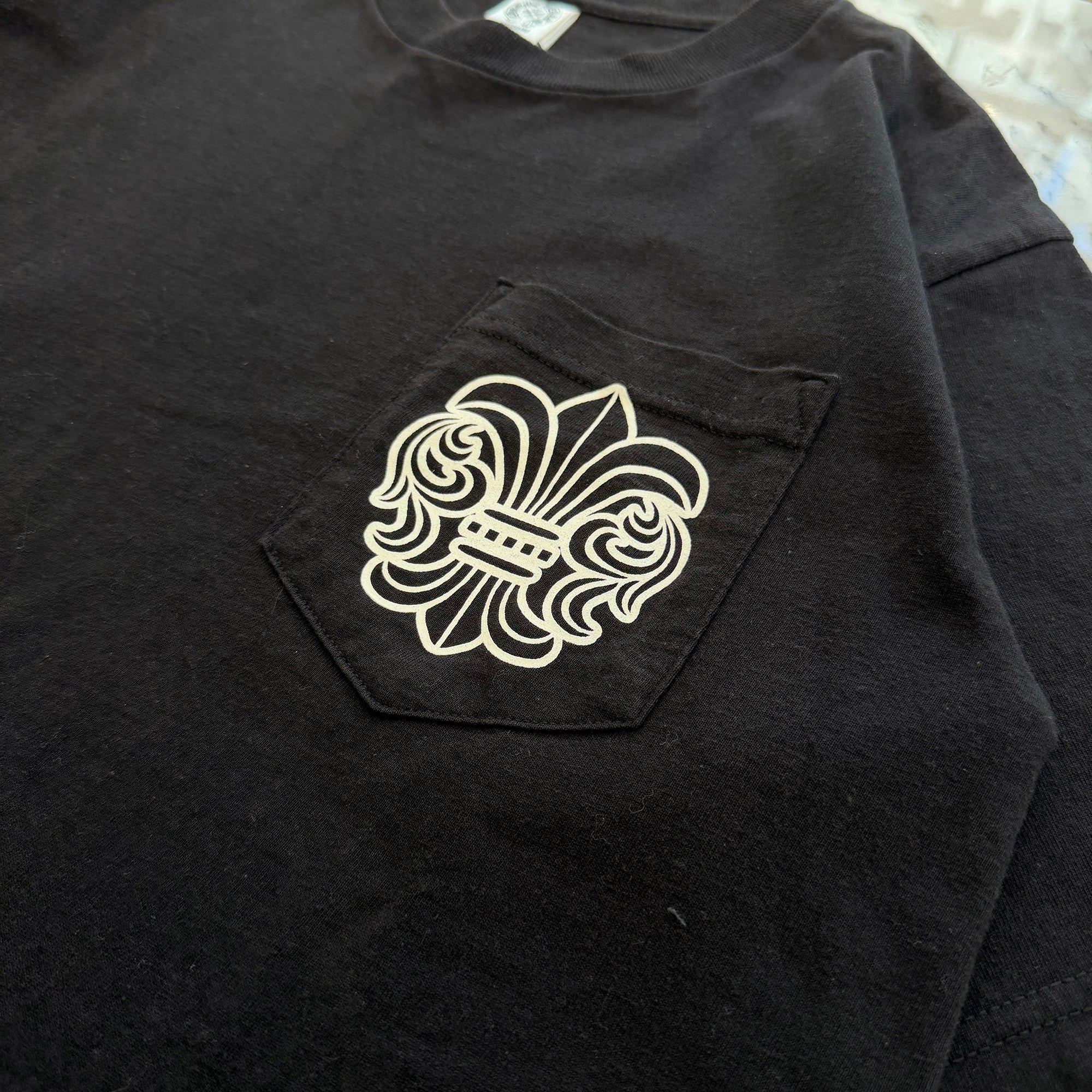 CHROME HEARTS BS Flare Side Vertical Logo Tee Size M クロムハーツ BSフレア サイド ヴァーティカルロゴ Tシャツ サイズM
