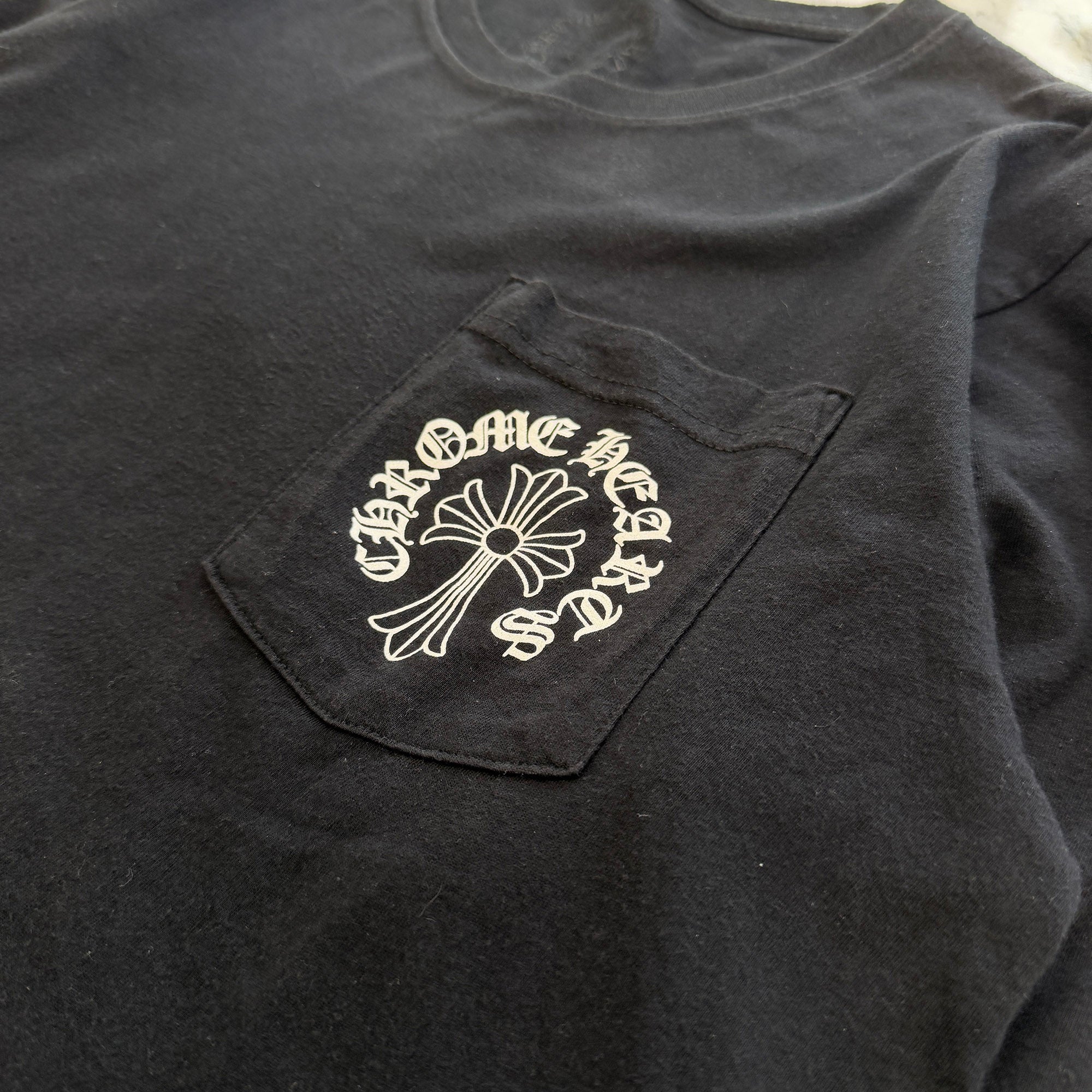 CHROME HEARTS Tonal Celtic Cross Horseshoe Long Sleeve Tee Size M クロムハーツ トーナル セルティック クロス ホースシュー ロングスリーブTシャツ サイズM