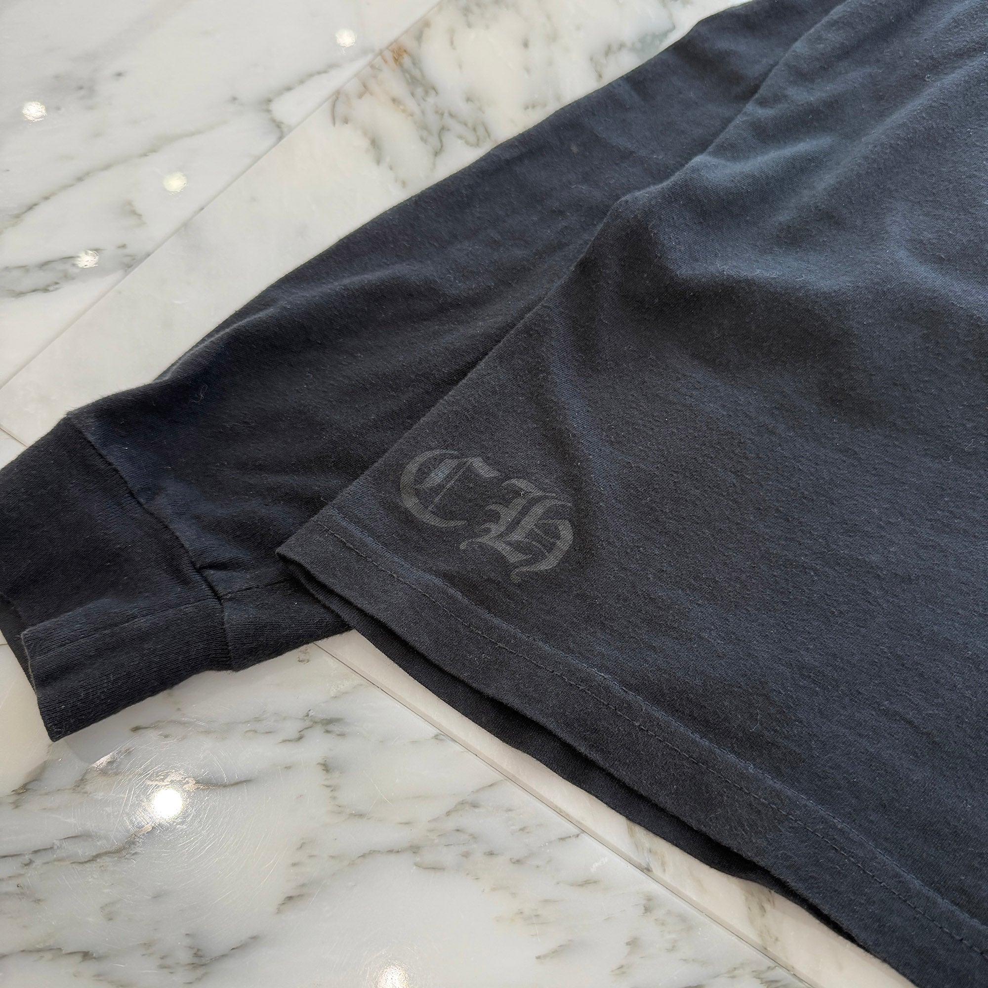 CHROME HEARTS Tonal Celtic Cross Horseshoe Long Sleeve Tee Size M クロムハーツ トーナル セルティック クロス ホースシュー ロングスリーブTシャツ サイズM