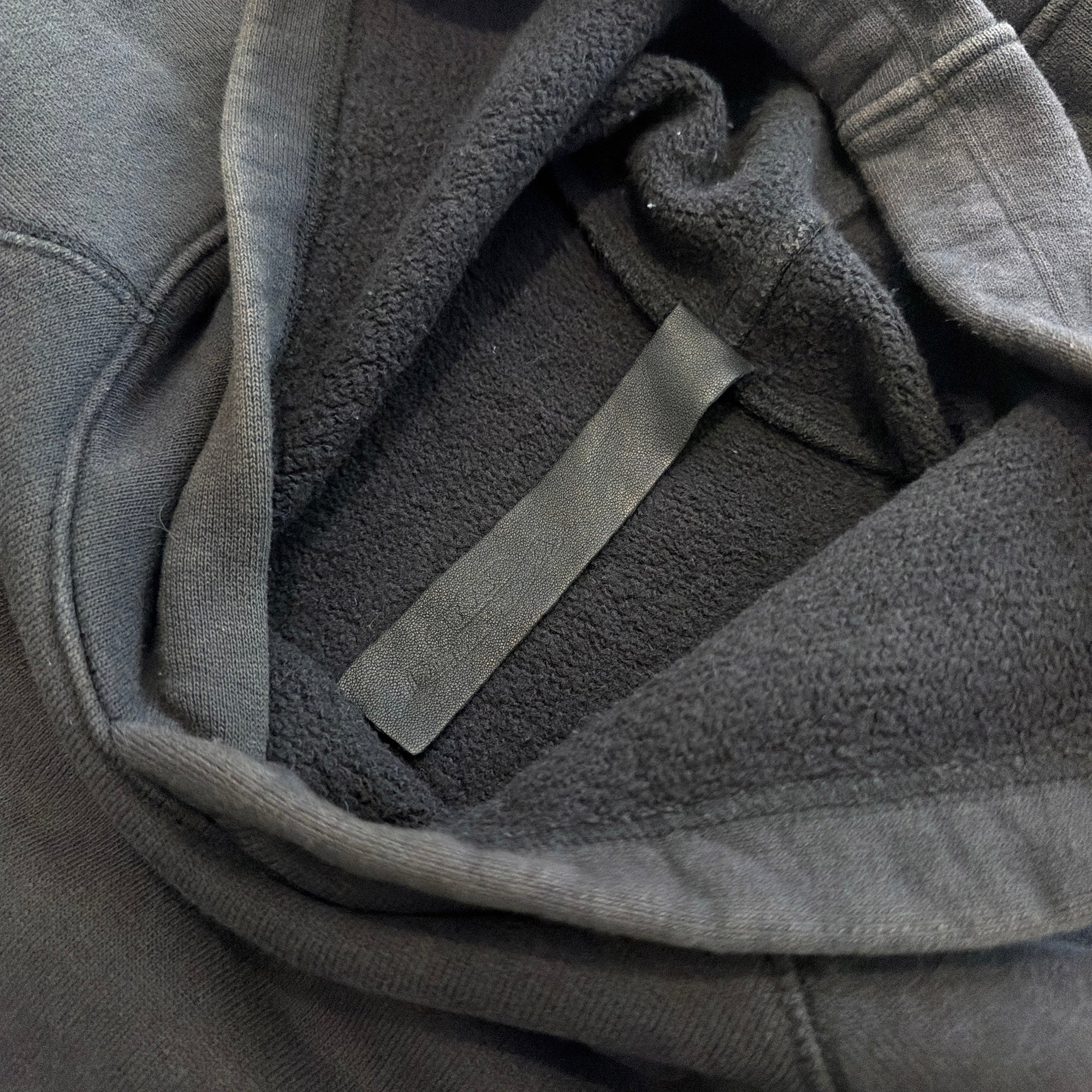 CHROME HEARTS Y NOT Cemetery Cross Leather Patch Pullover Hoodie Size M クロムハーツ ワイノット セメタリークロス レザーパッチ プルオーバーフーディ サイズm