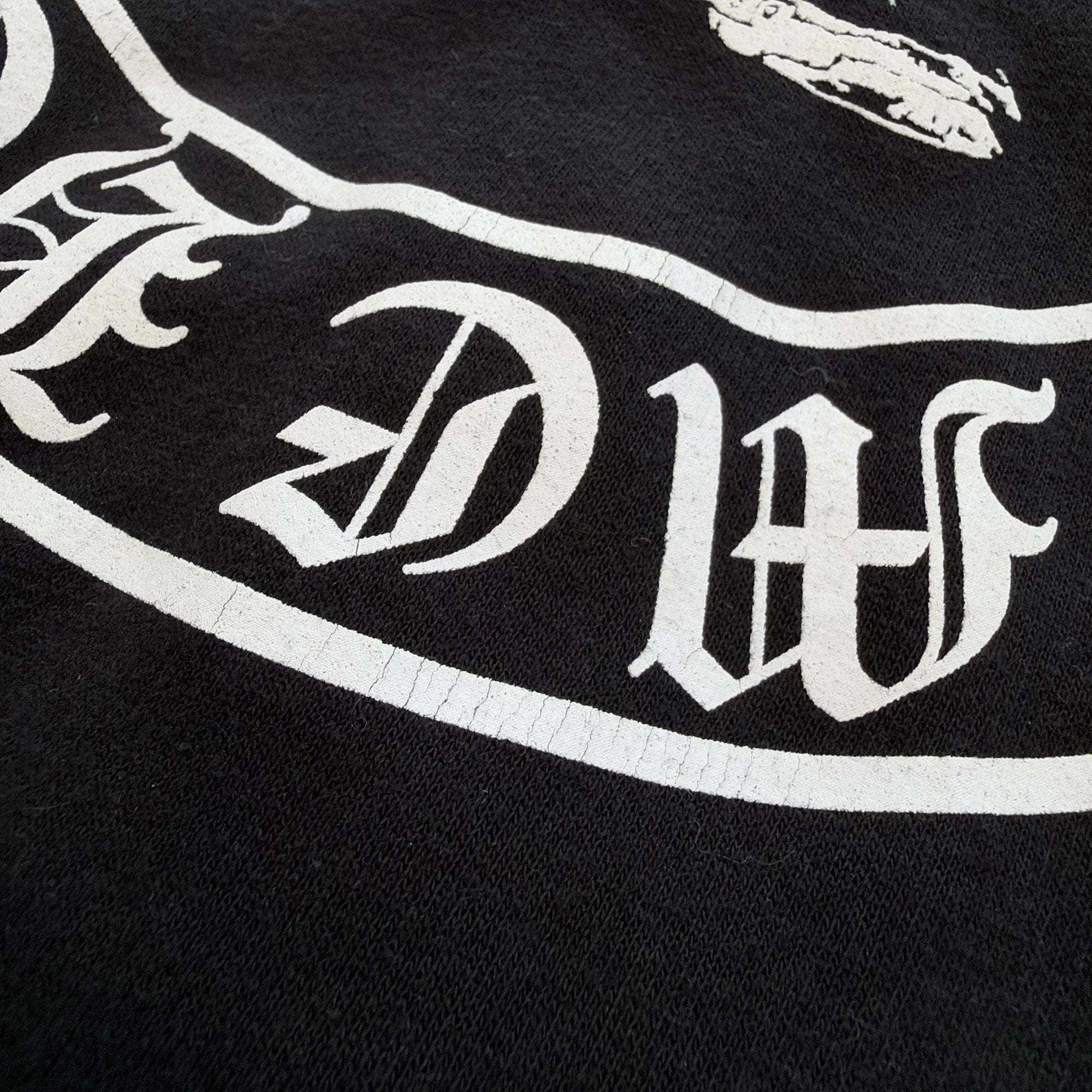 CHROME HEARTS Foti Harris Teeter Thermal Zip Up Hoodie Size M クロムハーツ フォティ ハリス ティーター サーマル ジップアップフーディ サイズM