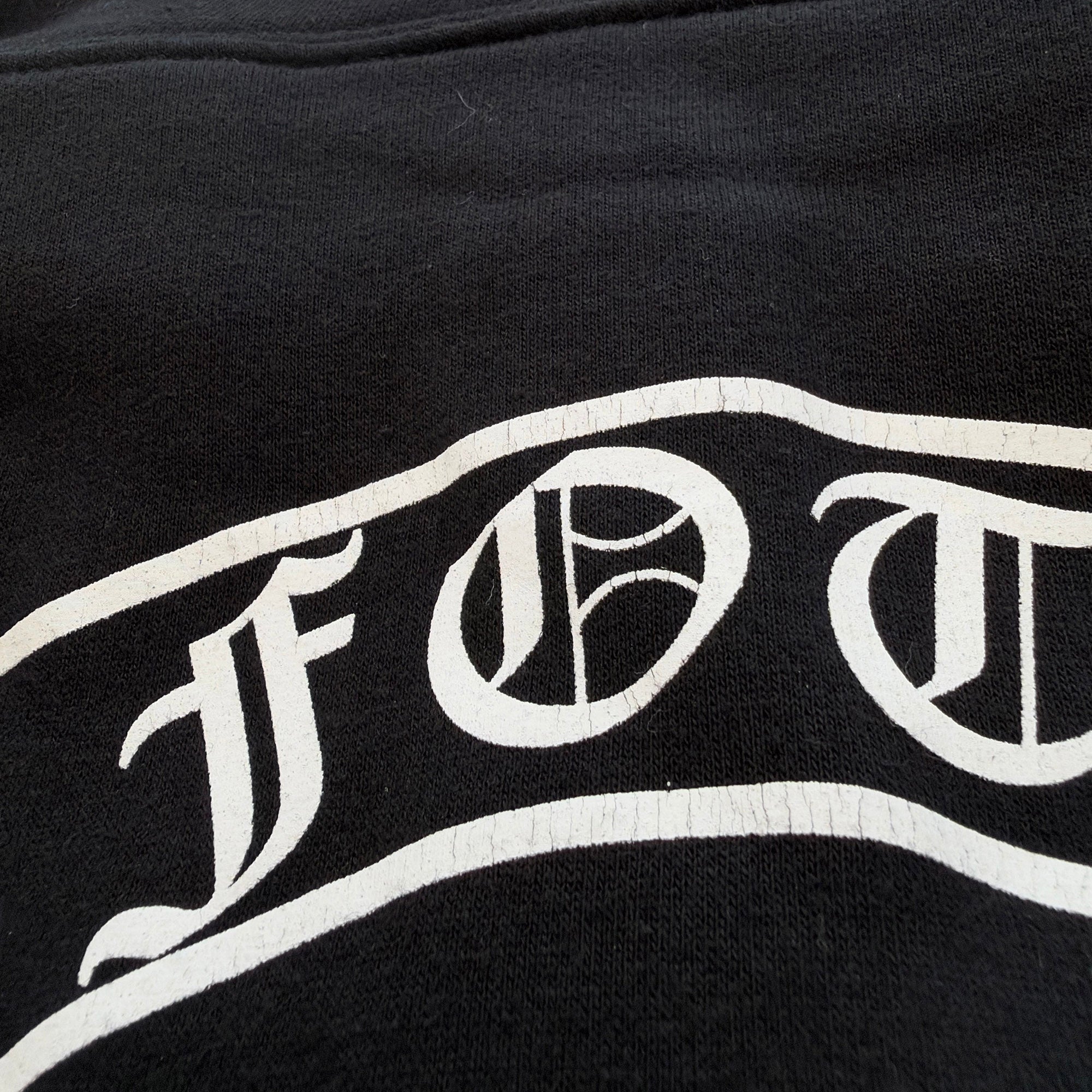 CHROME HEARTS Foti Harris Teeter Thermal Zip Up Hoodie Size M クロムハーツ フォティ ハリス ティーター サーマル ジップアップフーディ サイズM