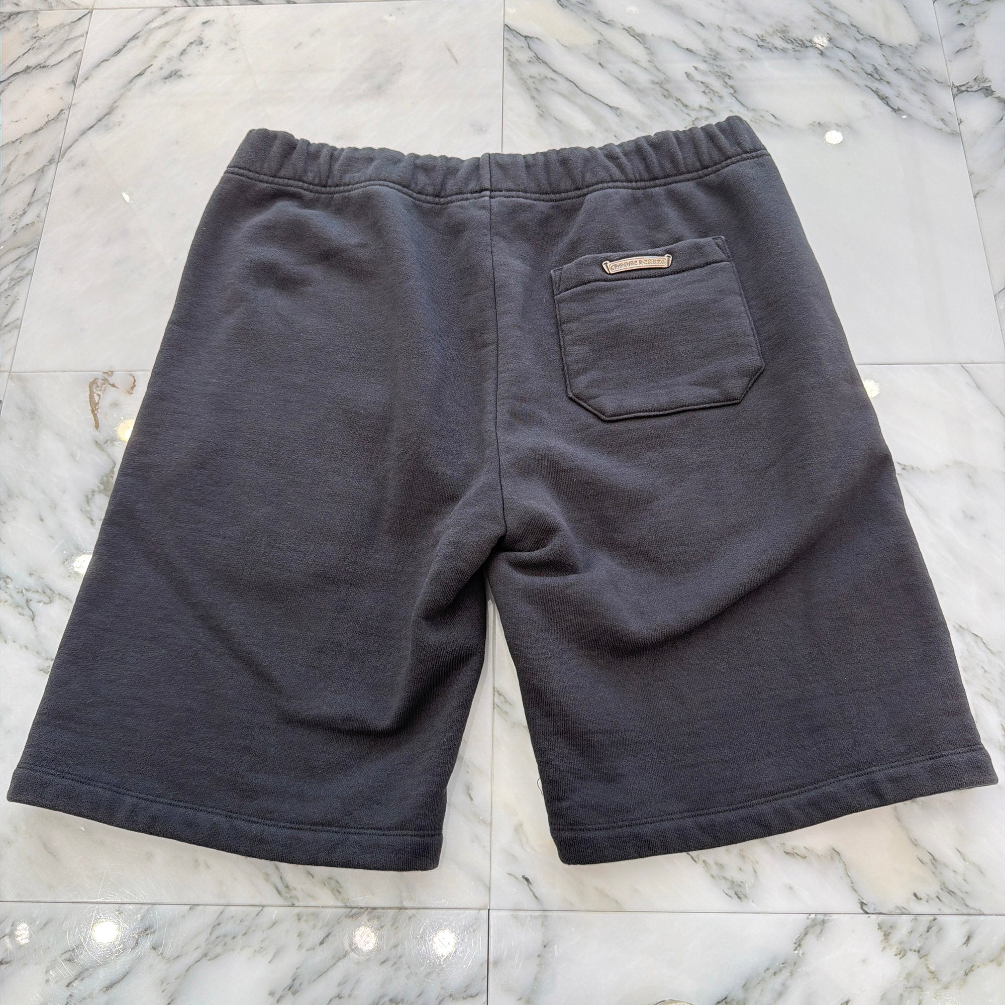 CHROME HEARTS Y NOT 3 Cemetery Cross Patch Sweat Shorts Size L クロムハーツ ワイノット 3セメタリークロスパッチ スウェットショーツ サイズL